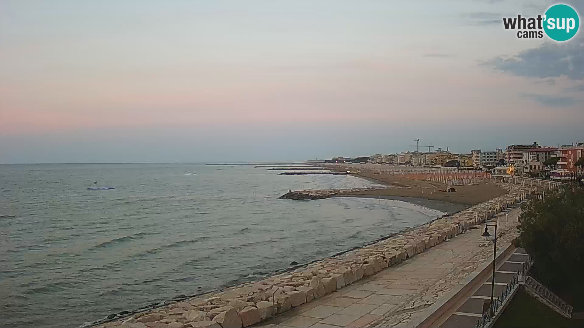 Webcam Caorle Ponente – panorama dall’ASS. Marinai di Caorle