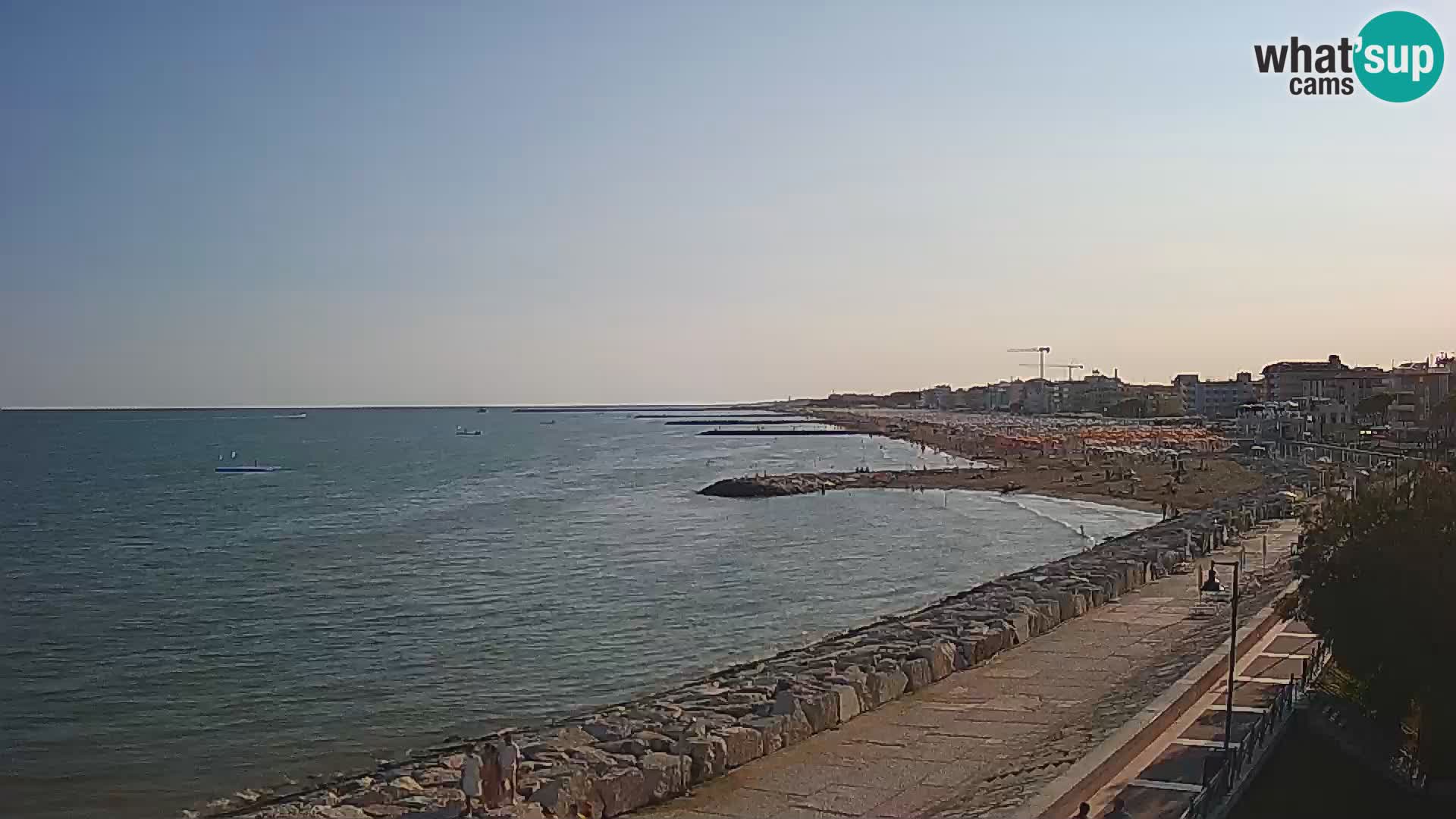 Webcam Caorle Ponente – panorama dall’ASS. Marinai di Caorle
