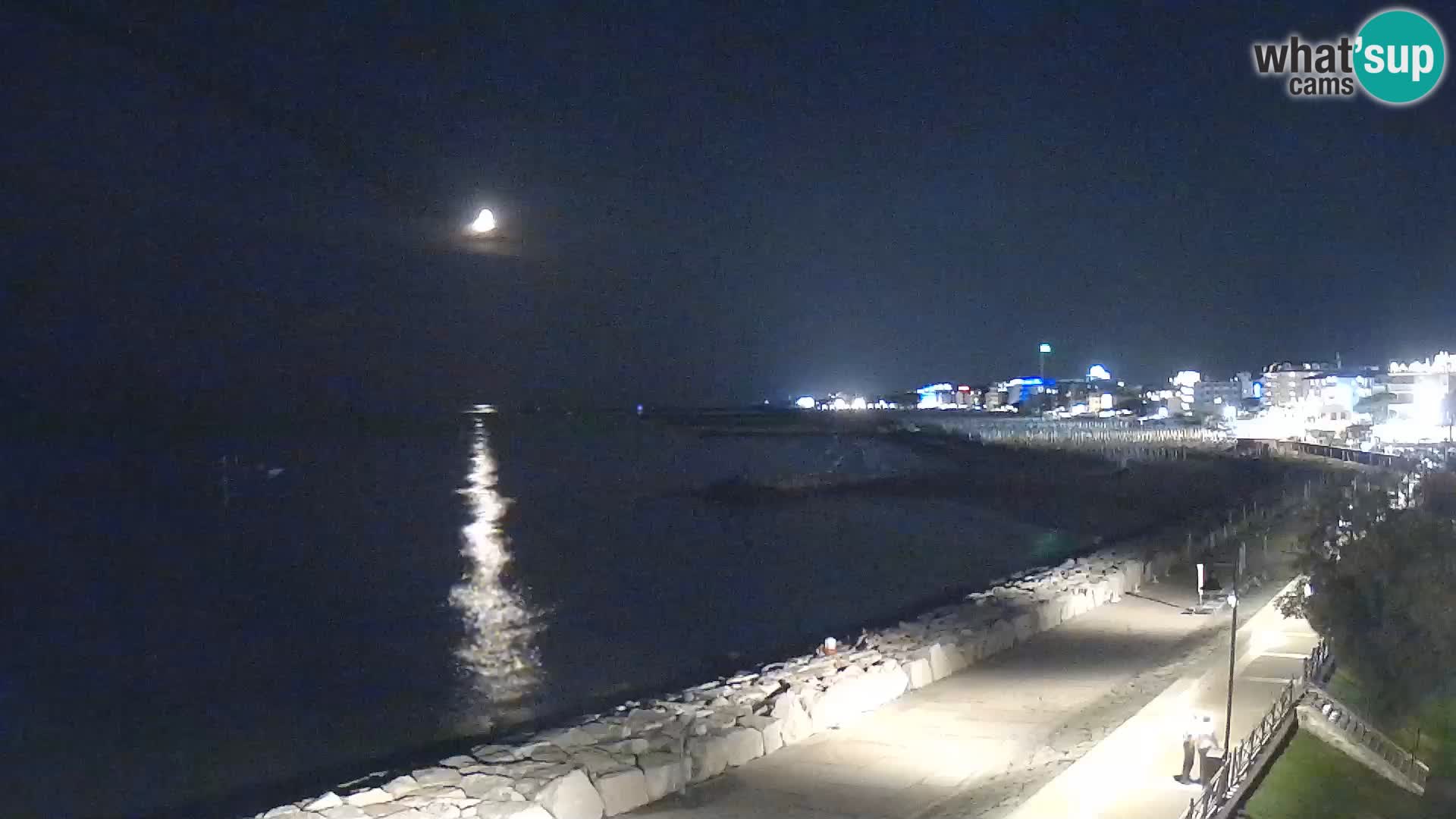 Webcam Caorle Ponente – panorama dall’ASS. Marinai di Caorle