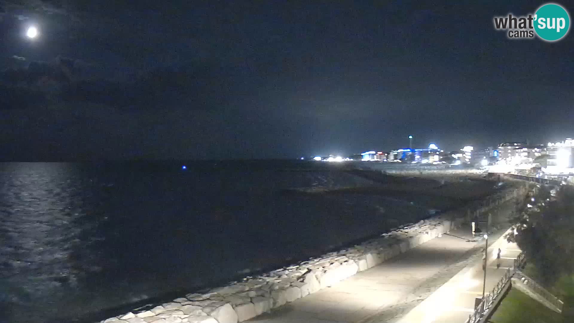 Webcam Caorle Ponente – View from Marinai di Caorle