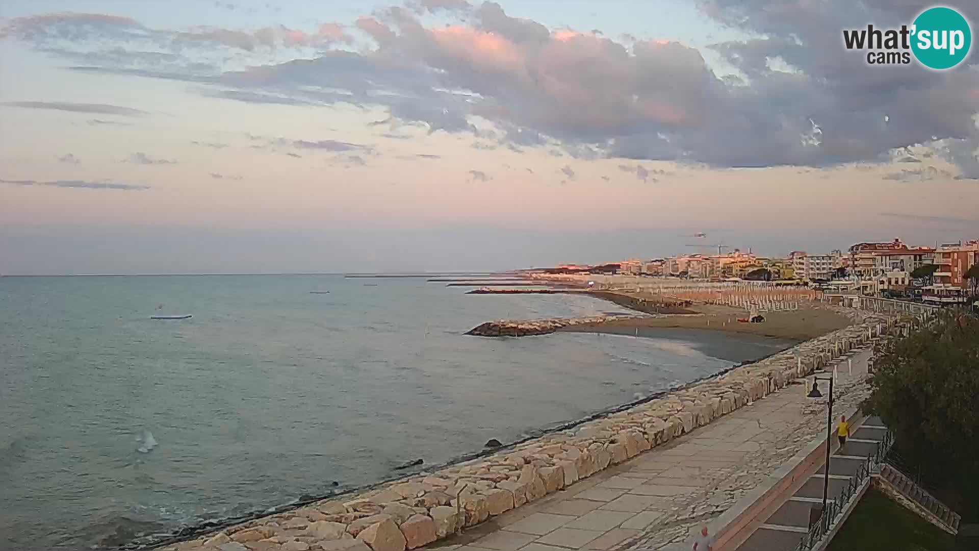 Webcam Caorle Ponente – panorama dall’ASS. Marinai di Caorle
