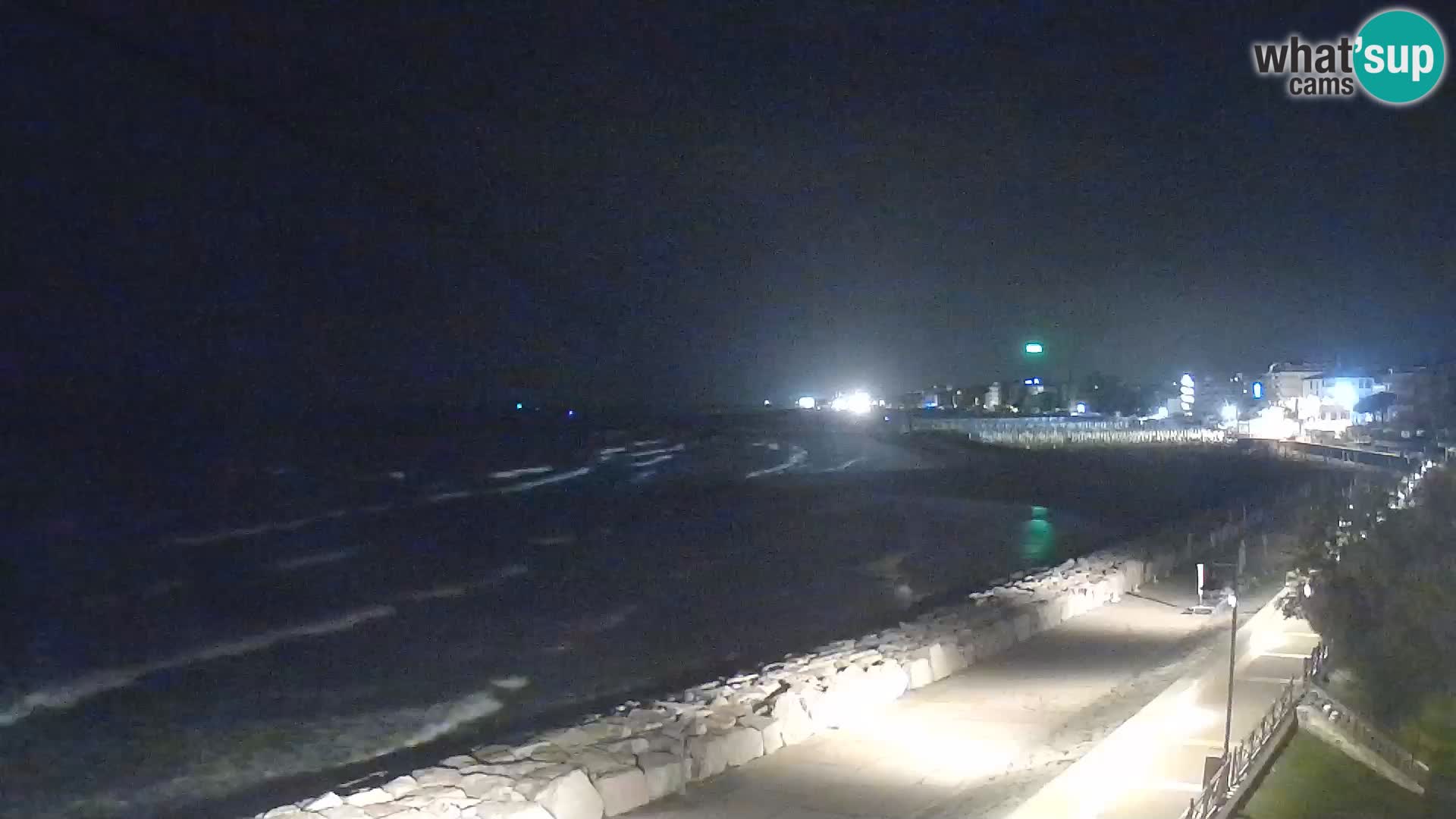 Webcam Caorle Ponente – Blick von Marinai di Caorle