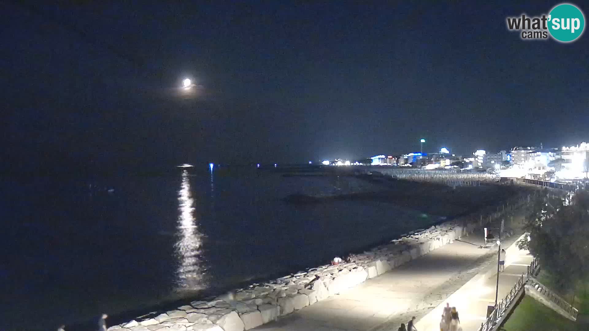 Webcam Caorle Ponente – View from Marinai di Caorle