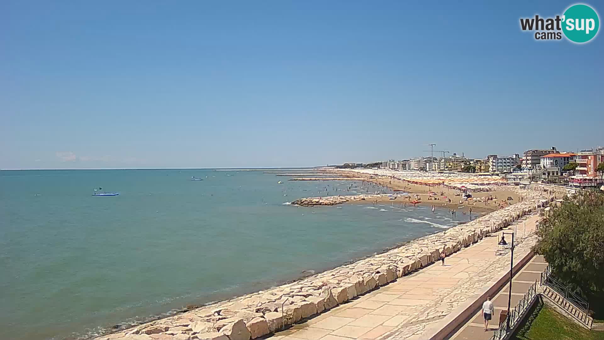 Webcam Caorle Ponente – Vista desde Marinai di Caorle