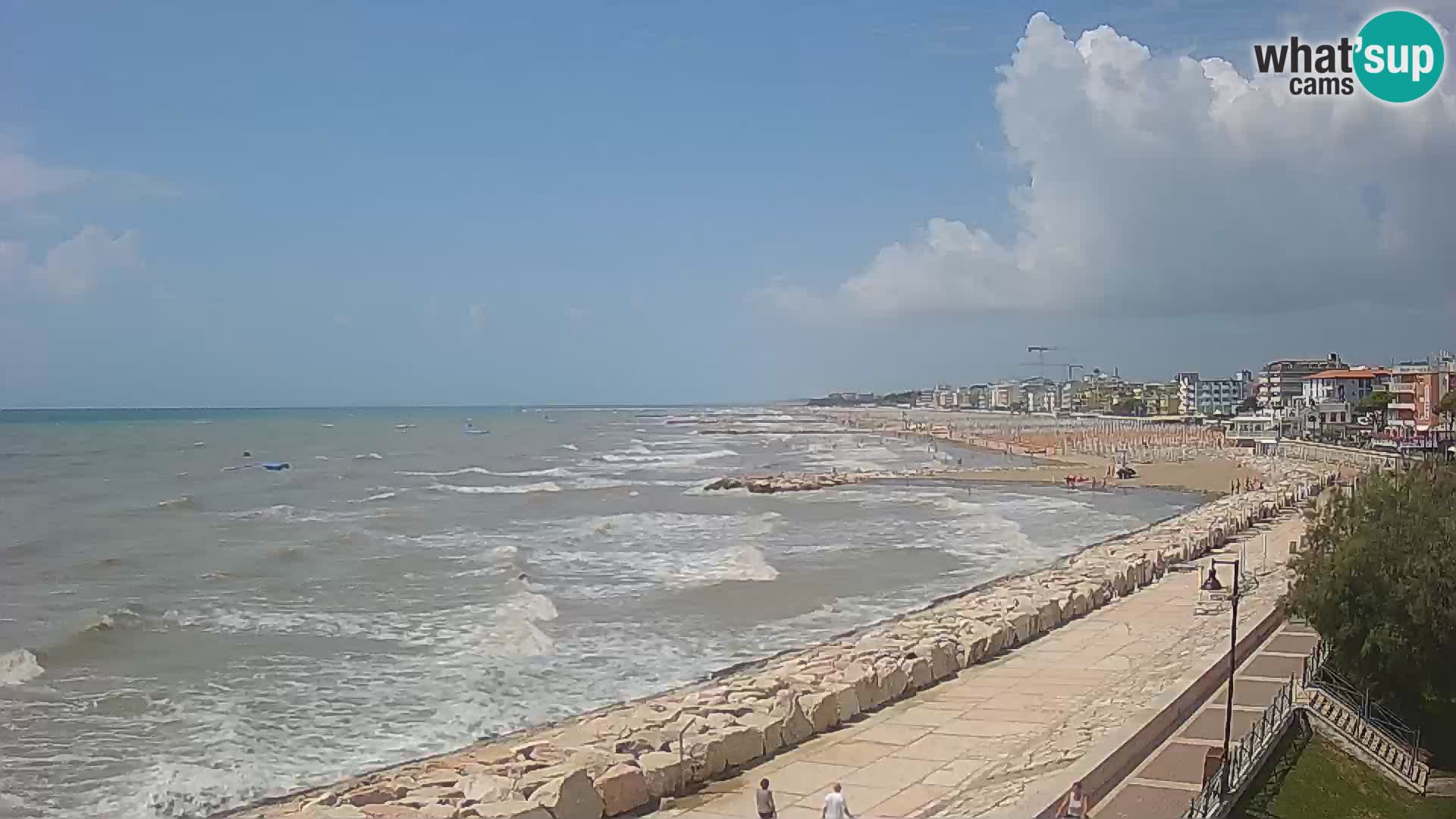Webcam Caorle Ponente – panorama dall’ASS. Marinai di Caorle