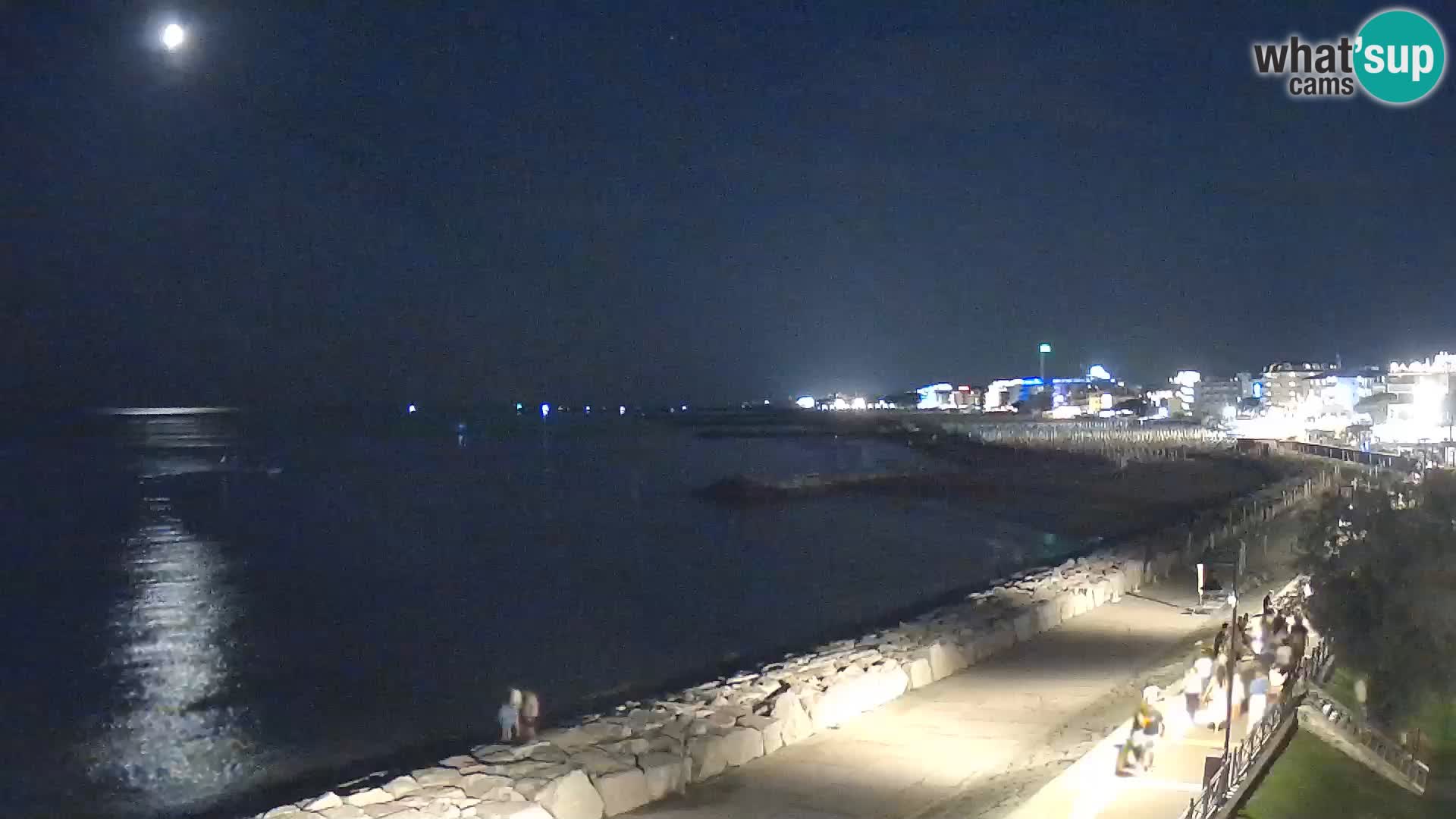 Webcam Caorle Ponente – View from Marinai di Caorle