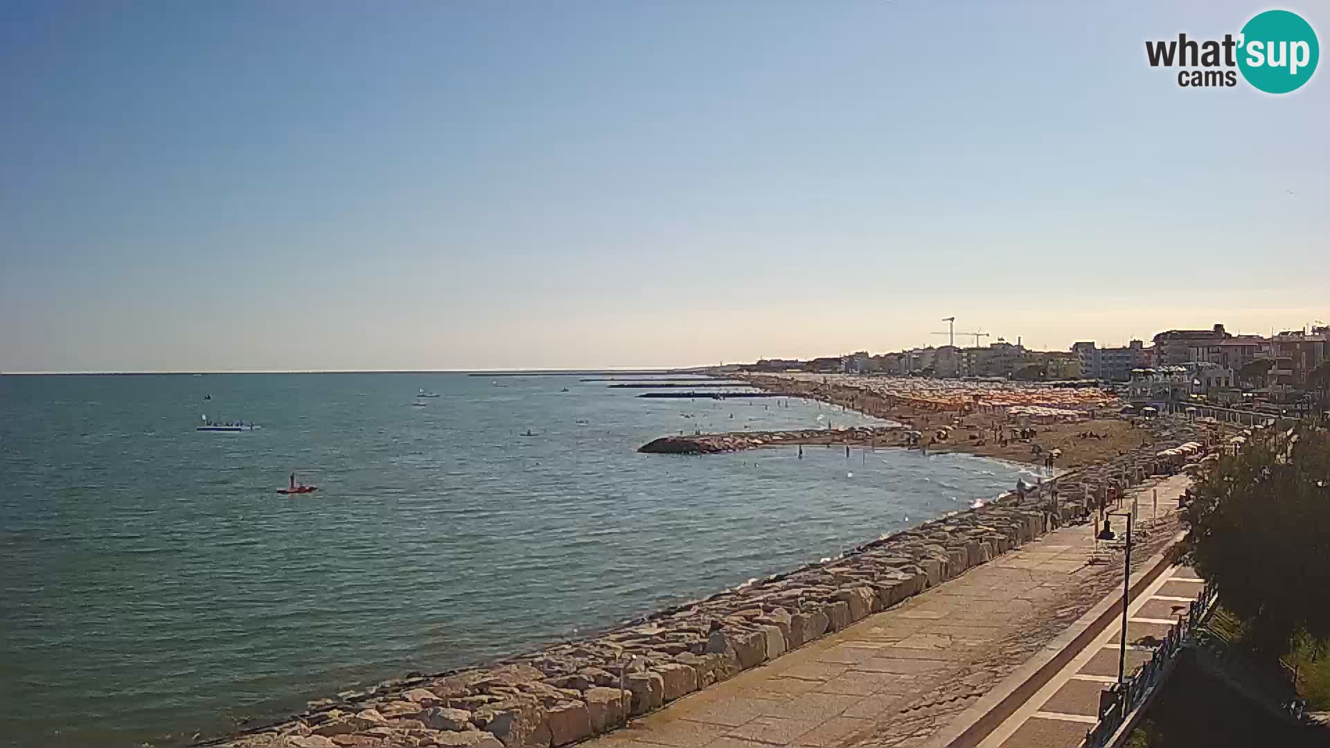 Webcam Caorle Ponente – panorama dall’ASS. Marinai di Caorle