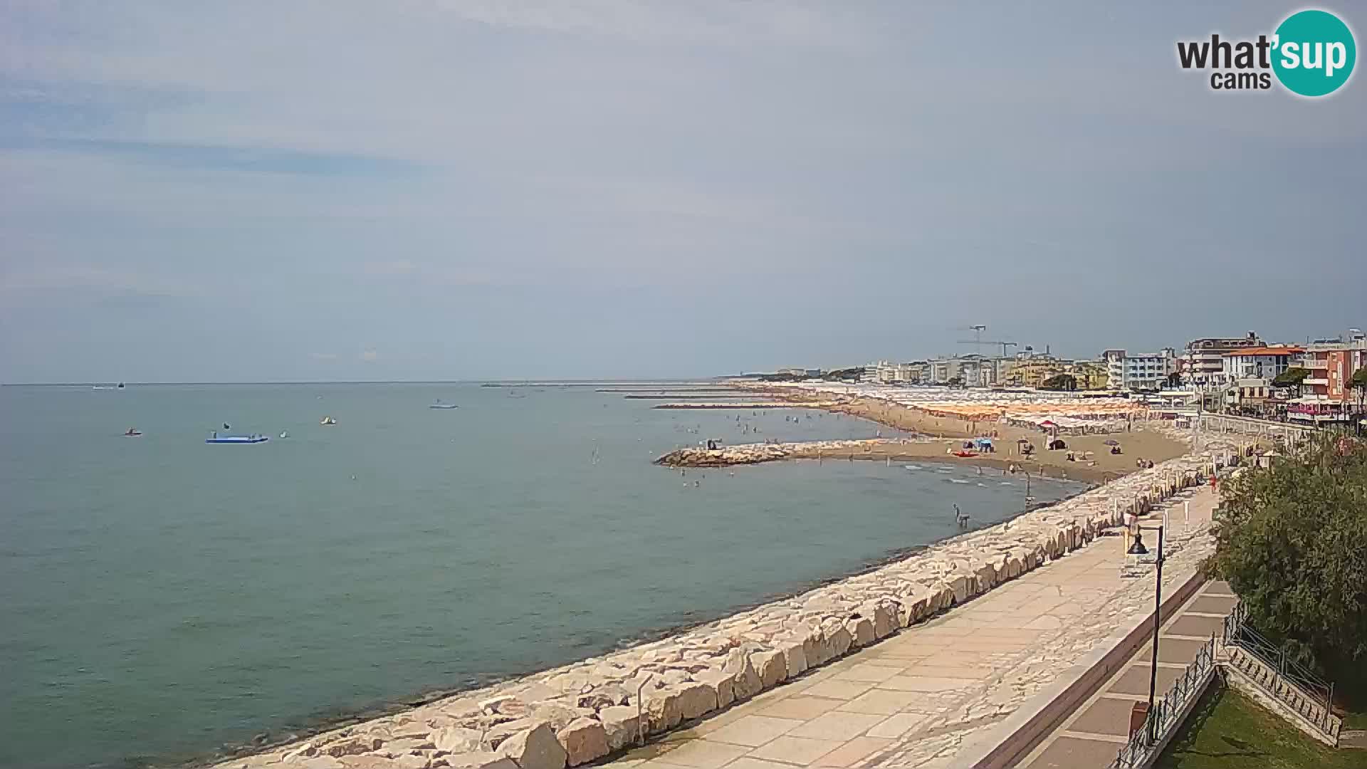 Webcam Caorle Ponente – panorama dall’ASS. Marinai di Caorle