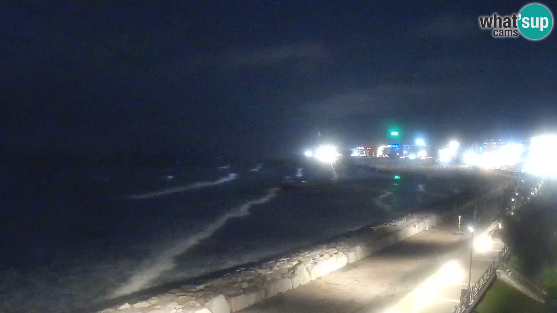 Webcam Caorle Ponente – Blick von Marinai di Caorle