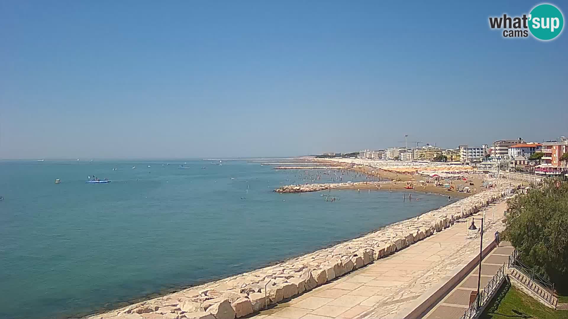 Kamera Caorle Ponente – Pogled iz “Marinai di Caorle”
