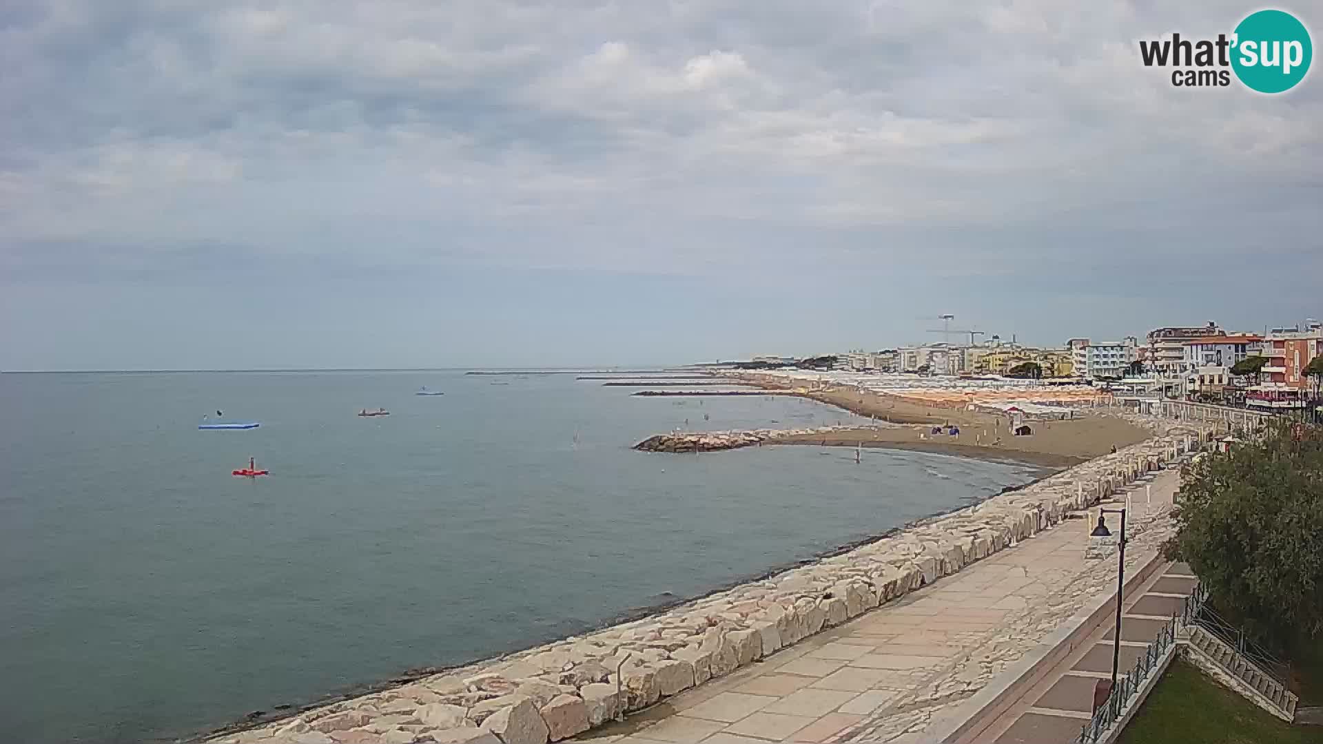 Webcam Caorle Ponente – Vista desde Marinai di Caorle