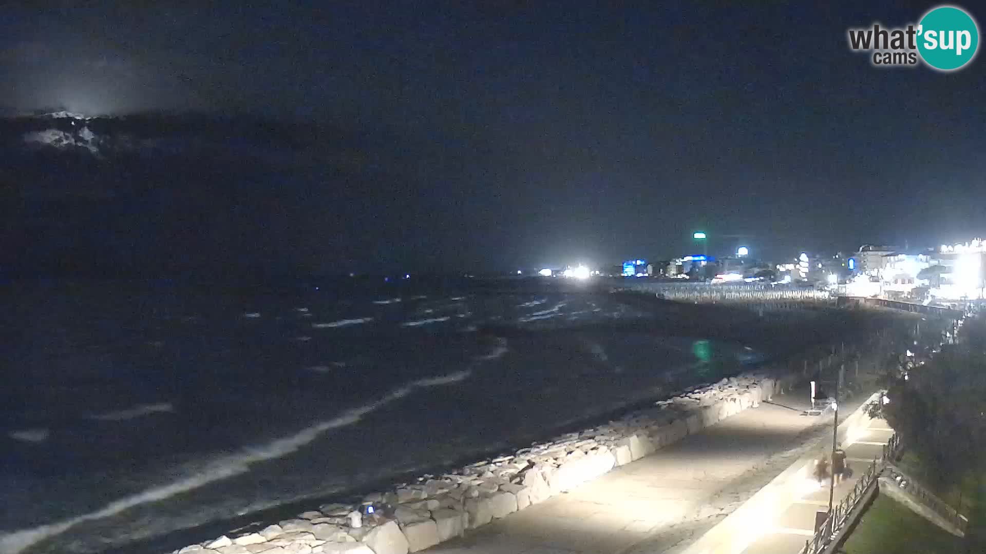 Webcam Caorle Ponente – Blick von Marinai di Caorle