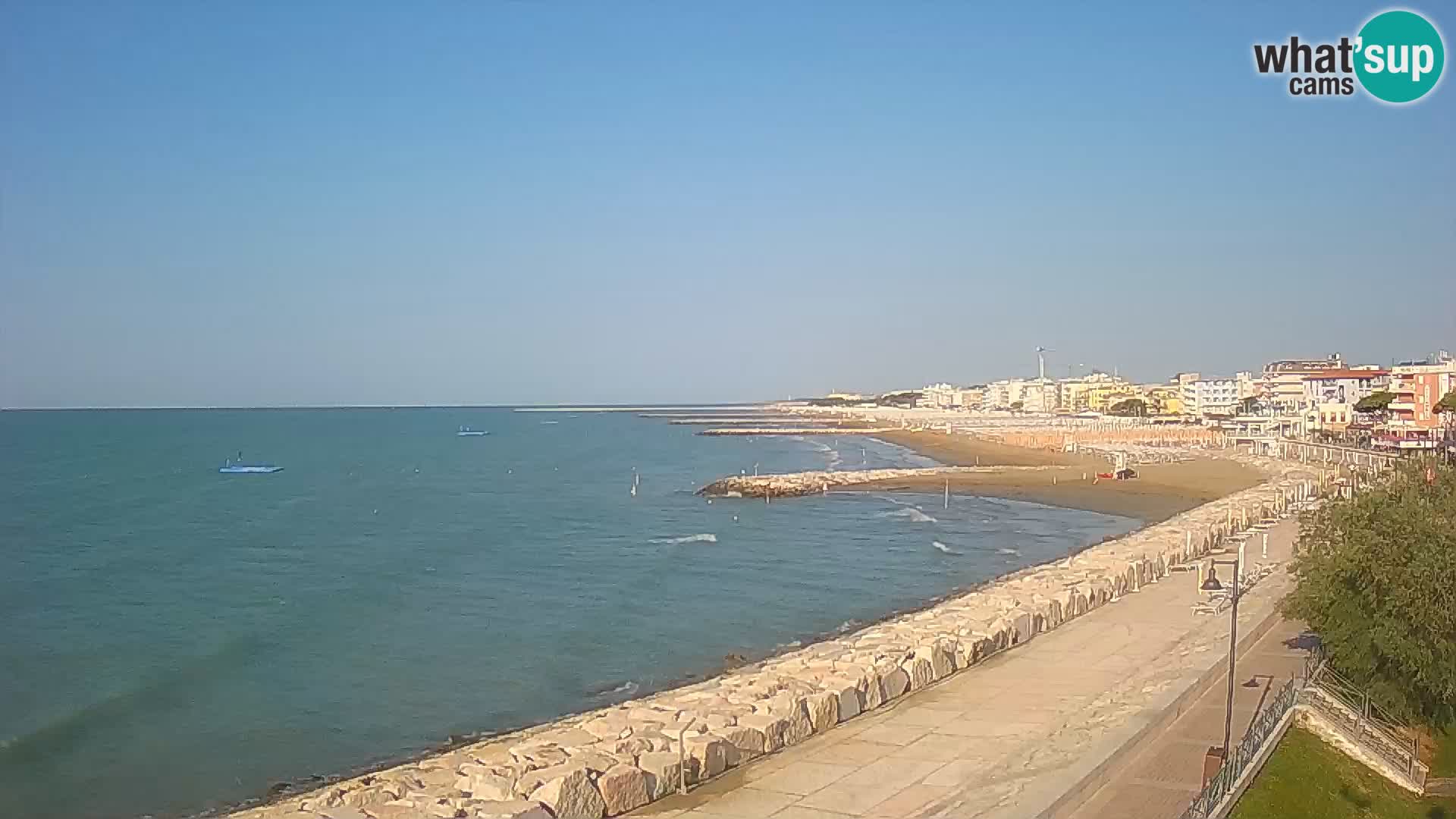 Web kamera Caorle Ponente – pogled sa “Marinai di Caorle”