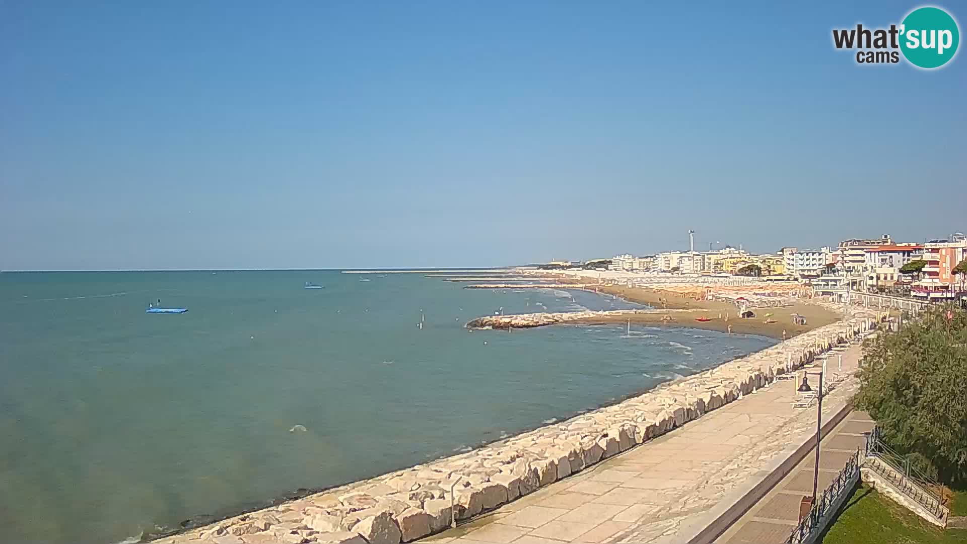 Kamera Caorle Ponente – Pogled iz “Marinai di Caorle”