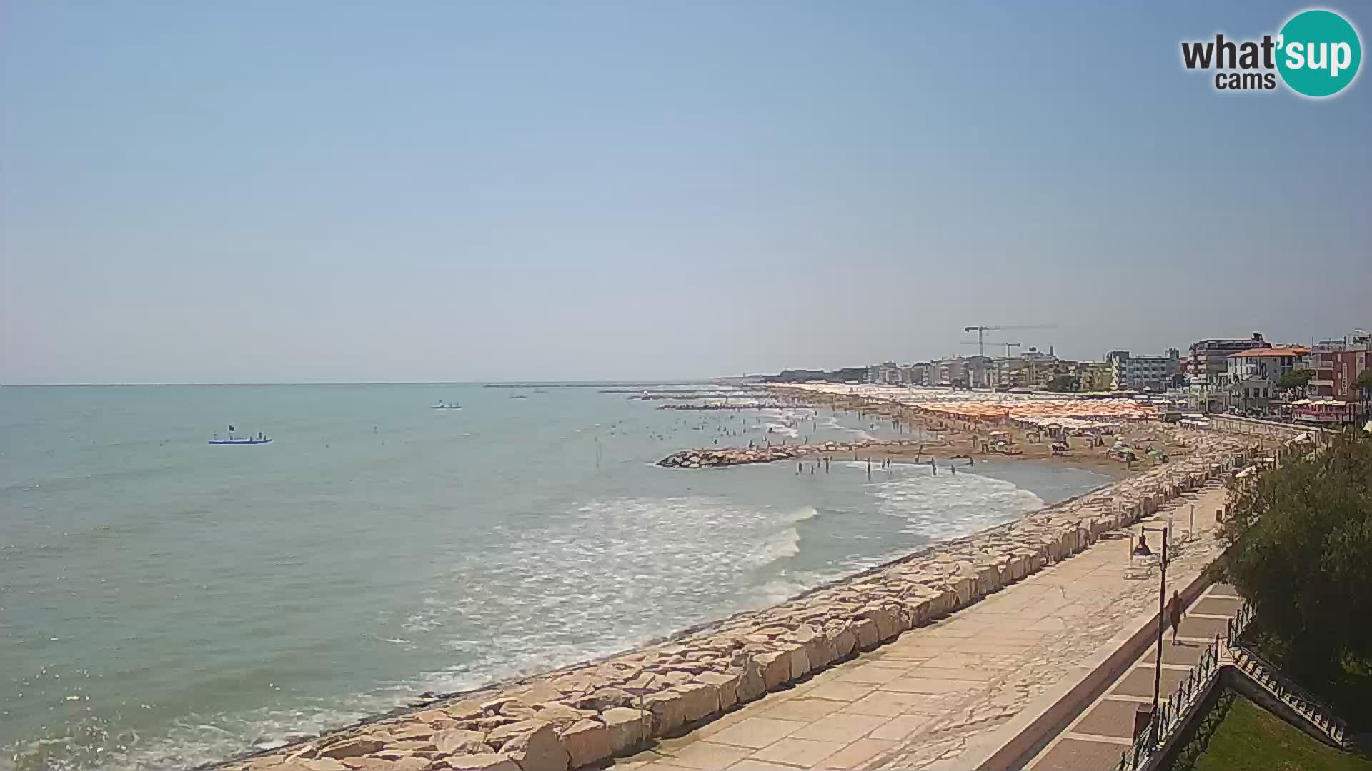 Kamera Caorle Ponente – Pogled iz “Marinai di Caorle”
