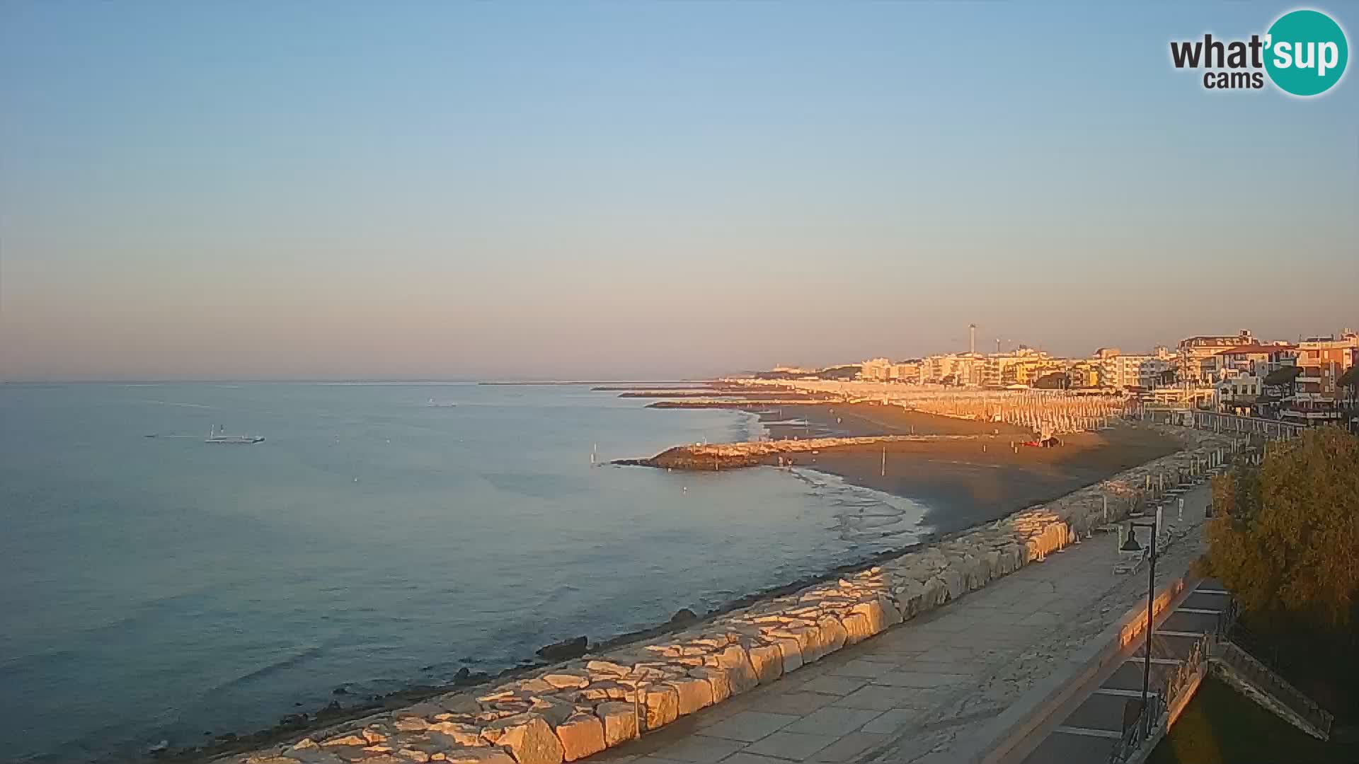 Webcam Caorle Ponente – panorama dall’ASS. Marinai di Caorle