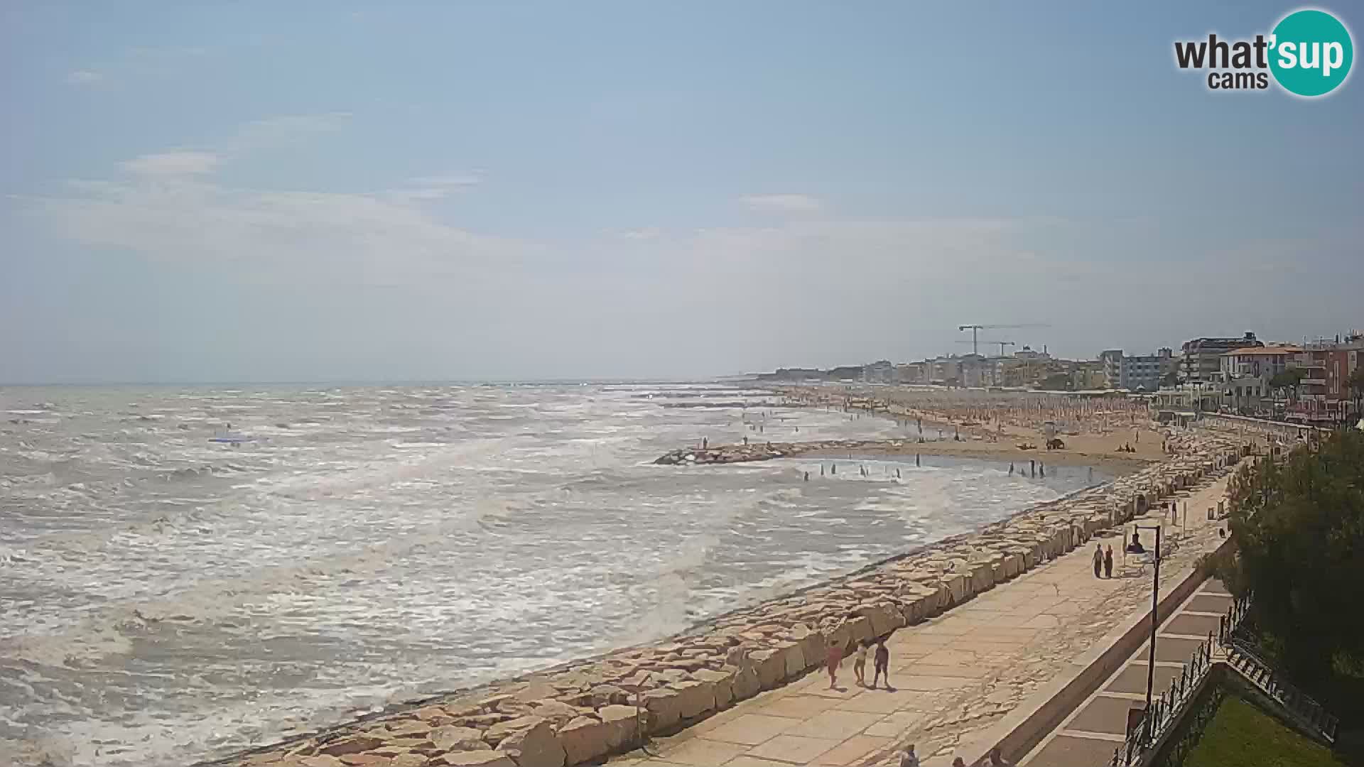 Webcam Caorle Ponente – Vista desde Marinai di Caorle