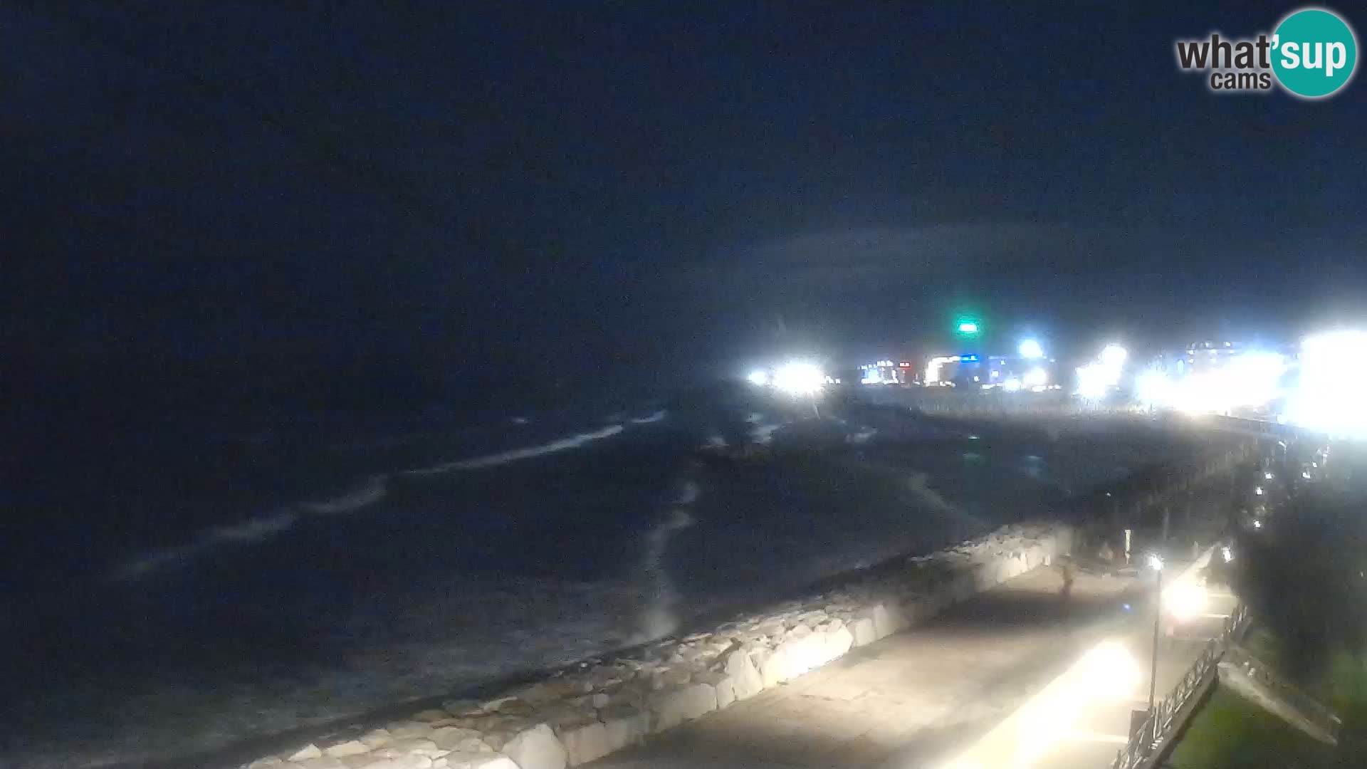 Webcam Caorle Ponente – Blick von Marinai di Caorle