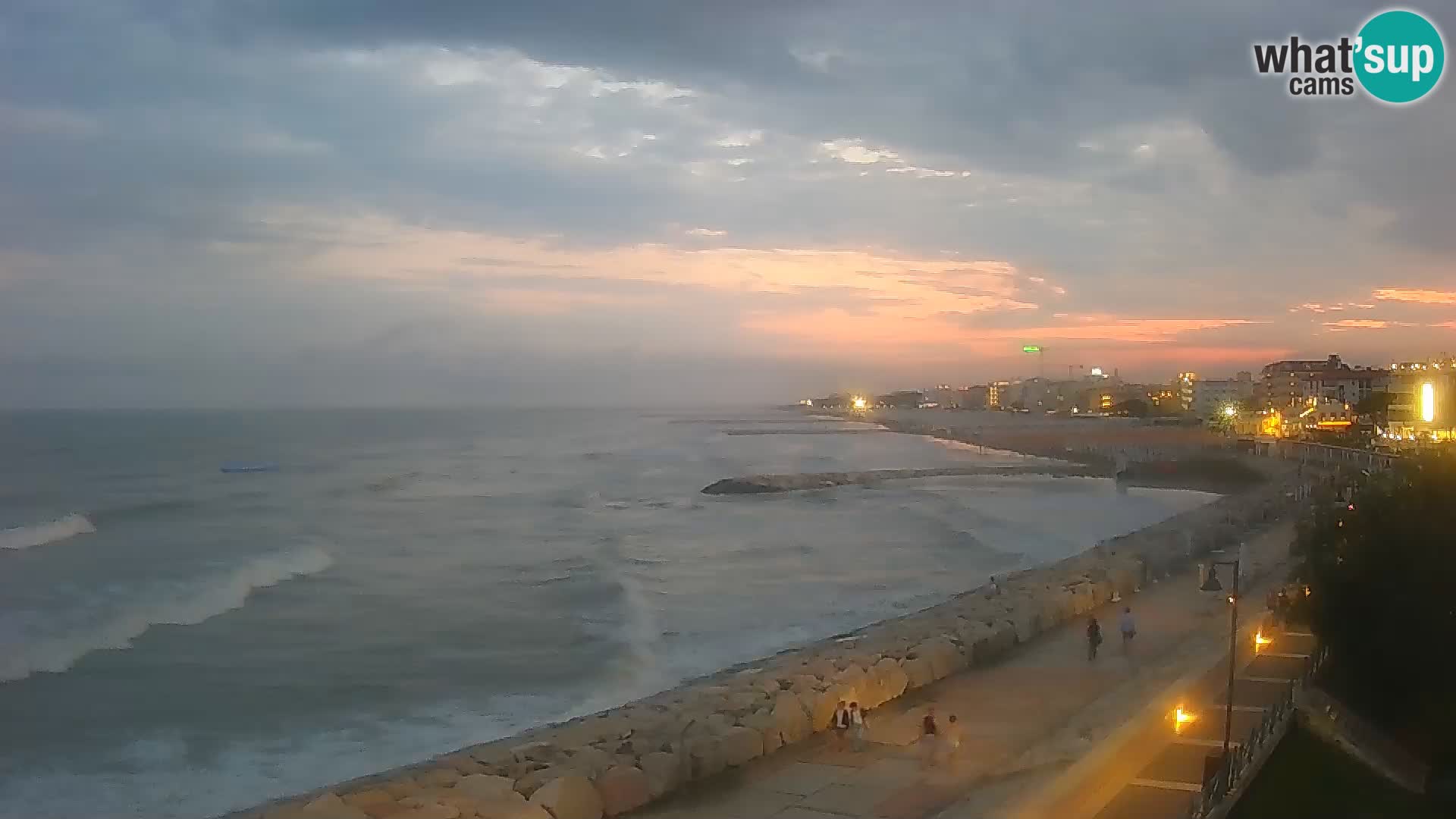 Webcam Caorle Ponente – View from Marinai di Caorle