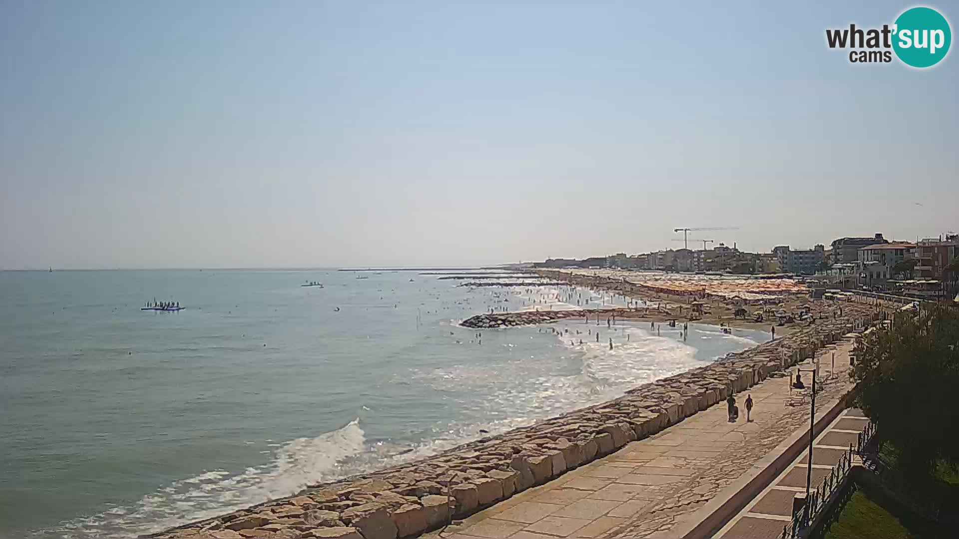 Web kamera Caorle Ponente – pogled sa “Marinai di Caorle”
