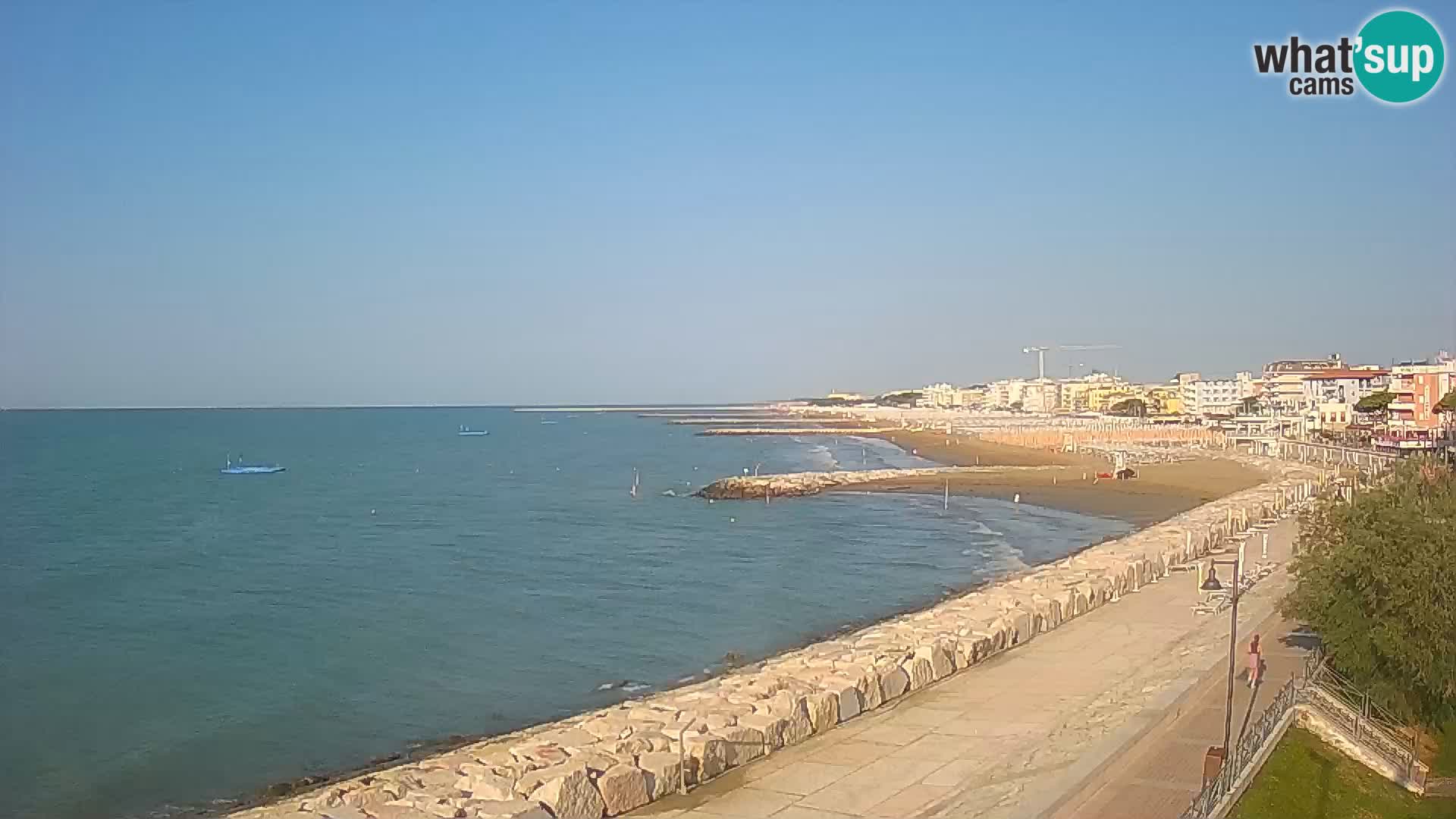 Webcam Caorle Ponente – panorama dall’ASS. Marinai di Caorle