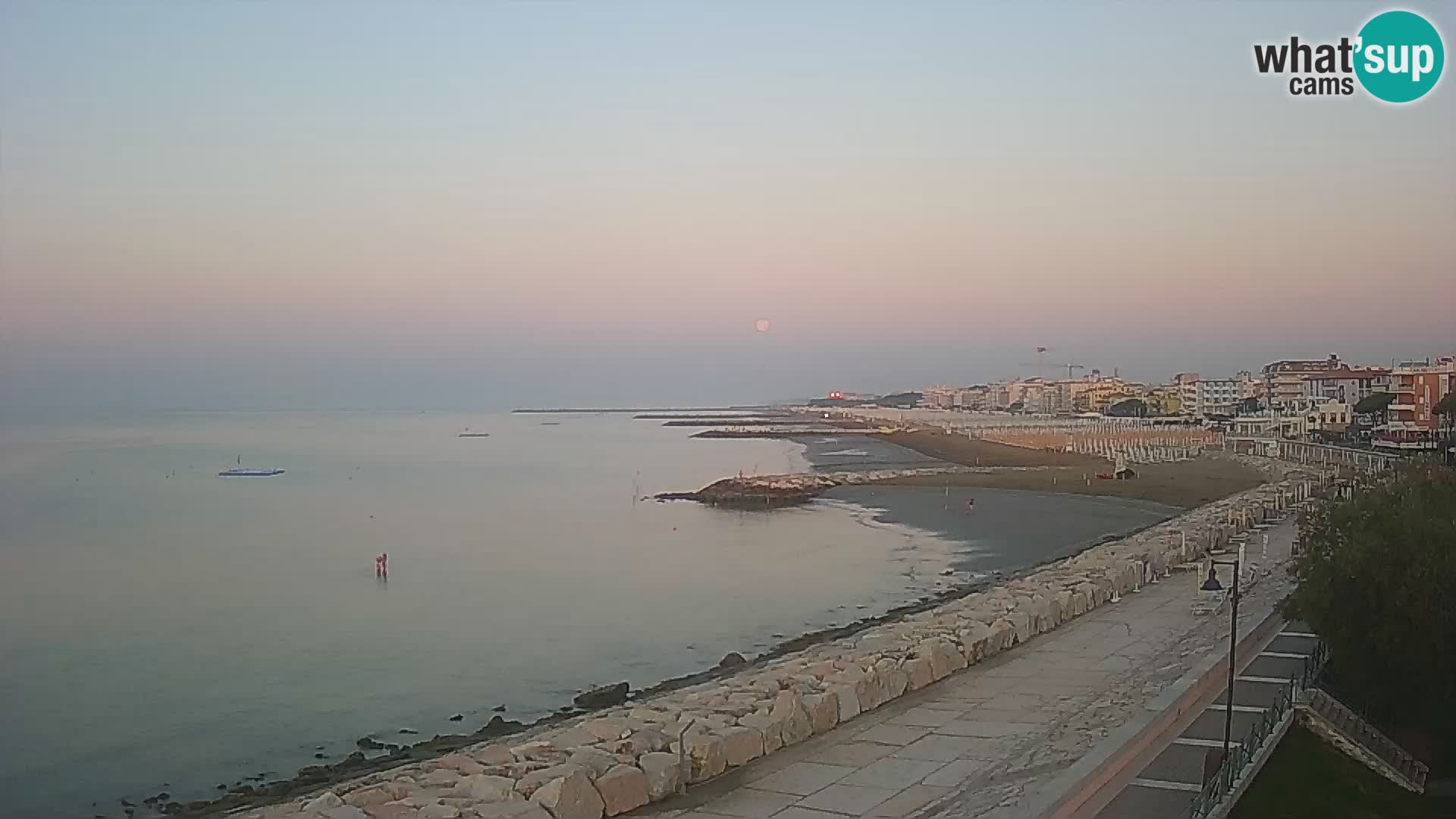 Webcam Caorle Ponente – panorama dall’ASS. Marinai di Caorle