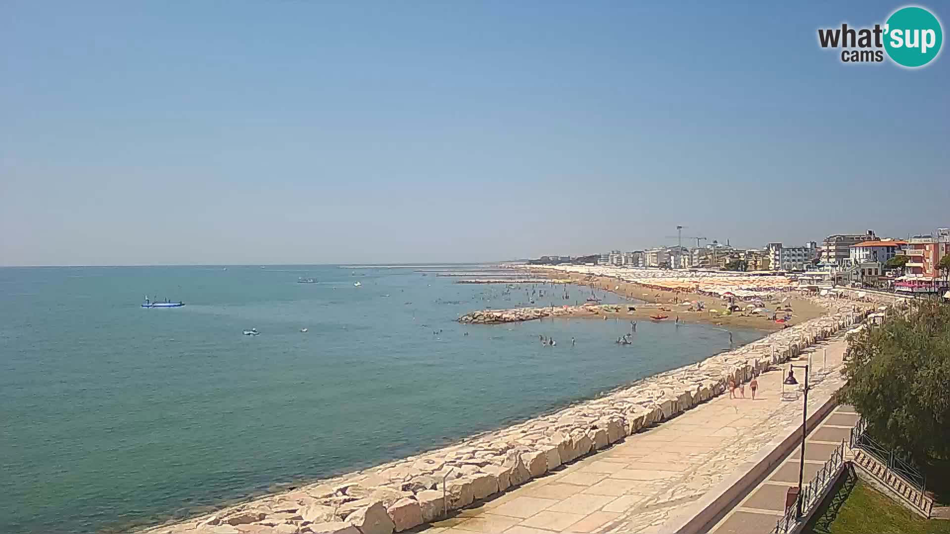 Web kamera Caorle Ponente – pogled sa “Marinai di Caorle”