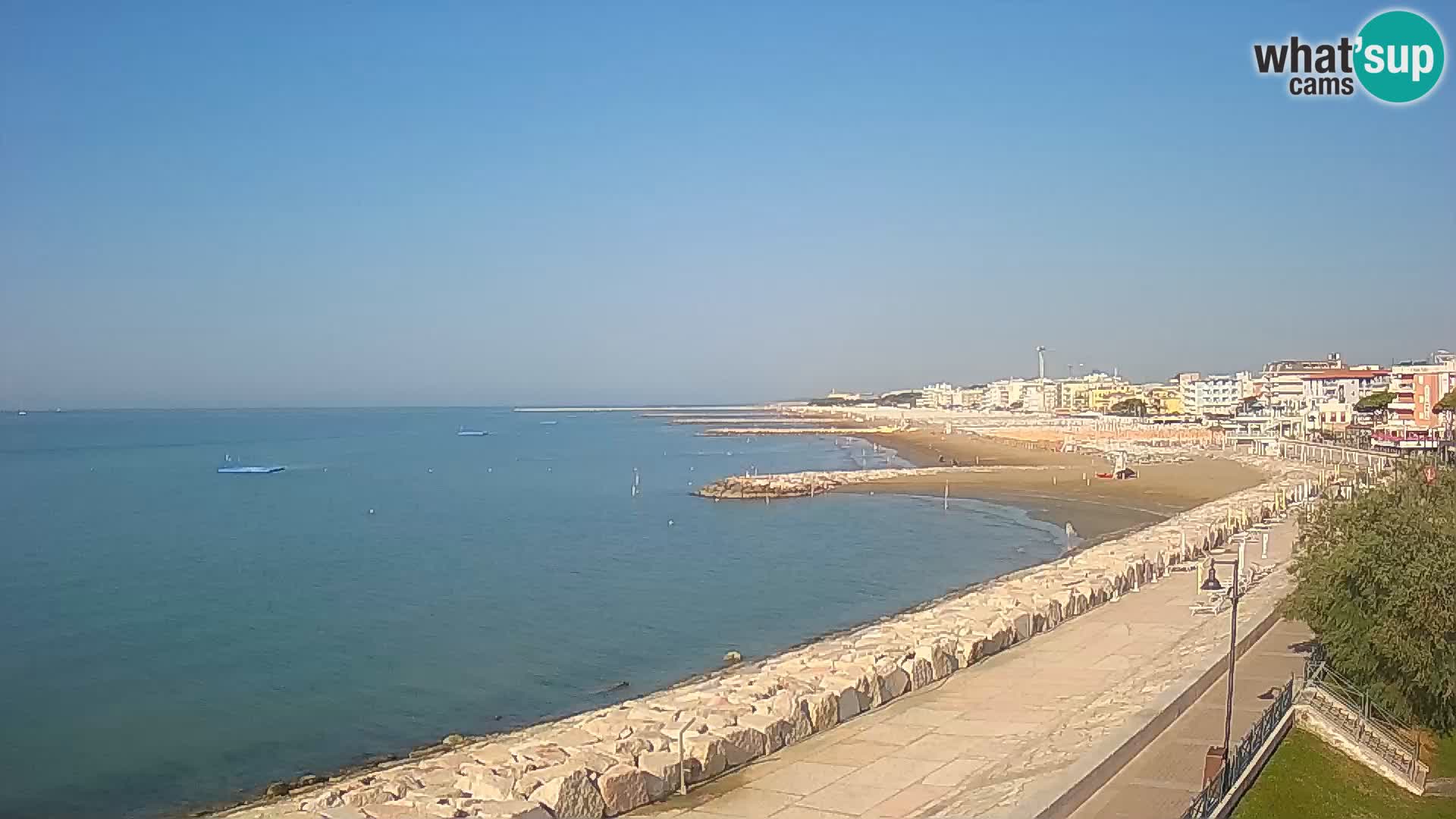Kamera Caorle Ponente – Pogled iz “Marinai di Caorle”