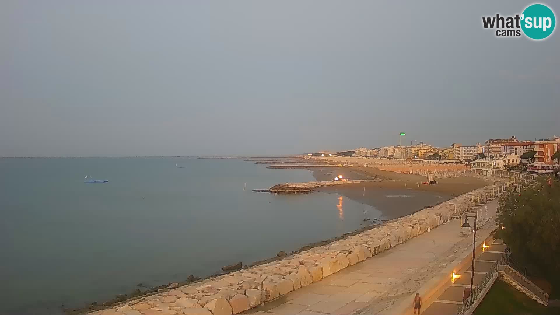 Webcam Caorle Ponente – View from Marinai di Caorle