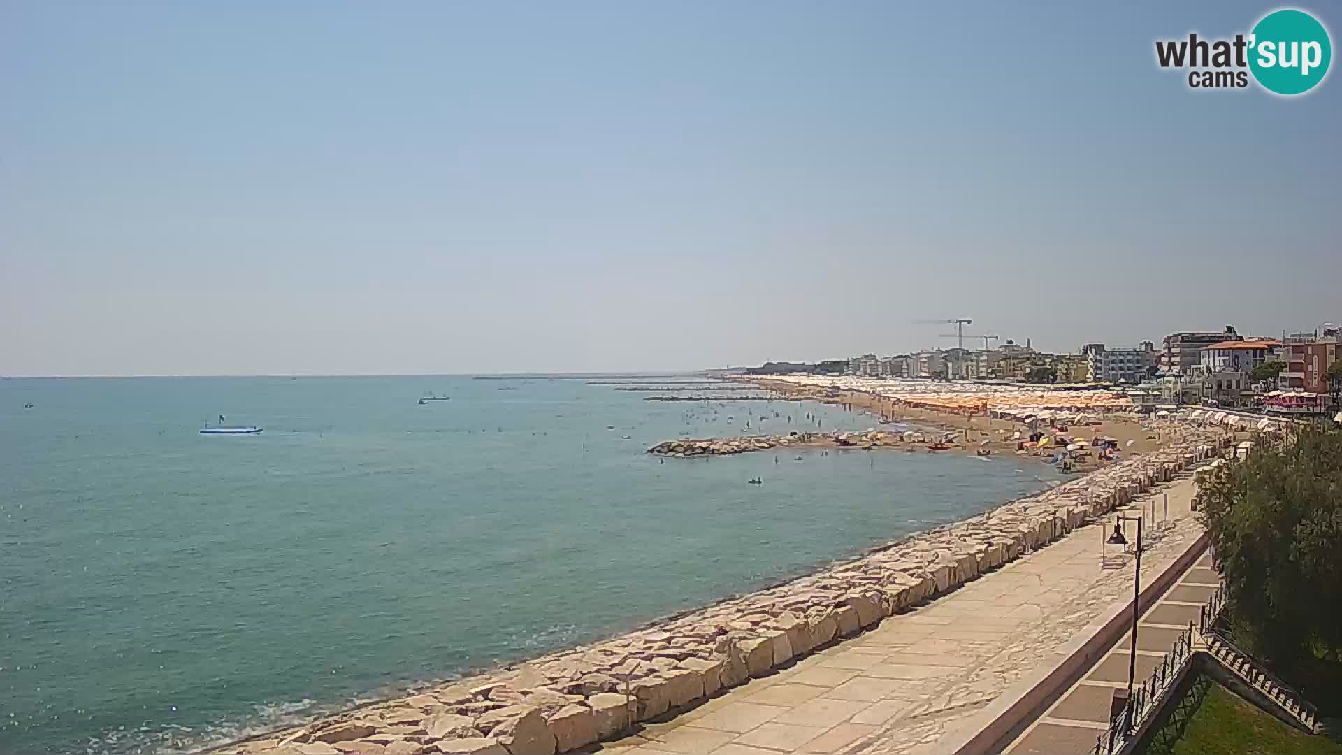 Webcam Caorle Ponente – View from Marinai di Caorle