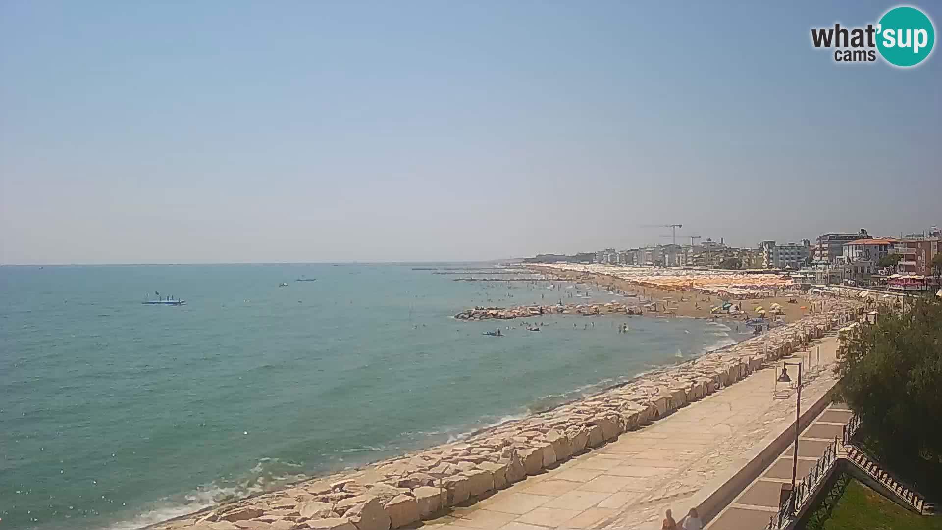Webcam Caorle Ponente – panorama dall’ASS. Marinai di Caorle