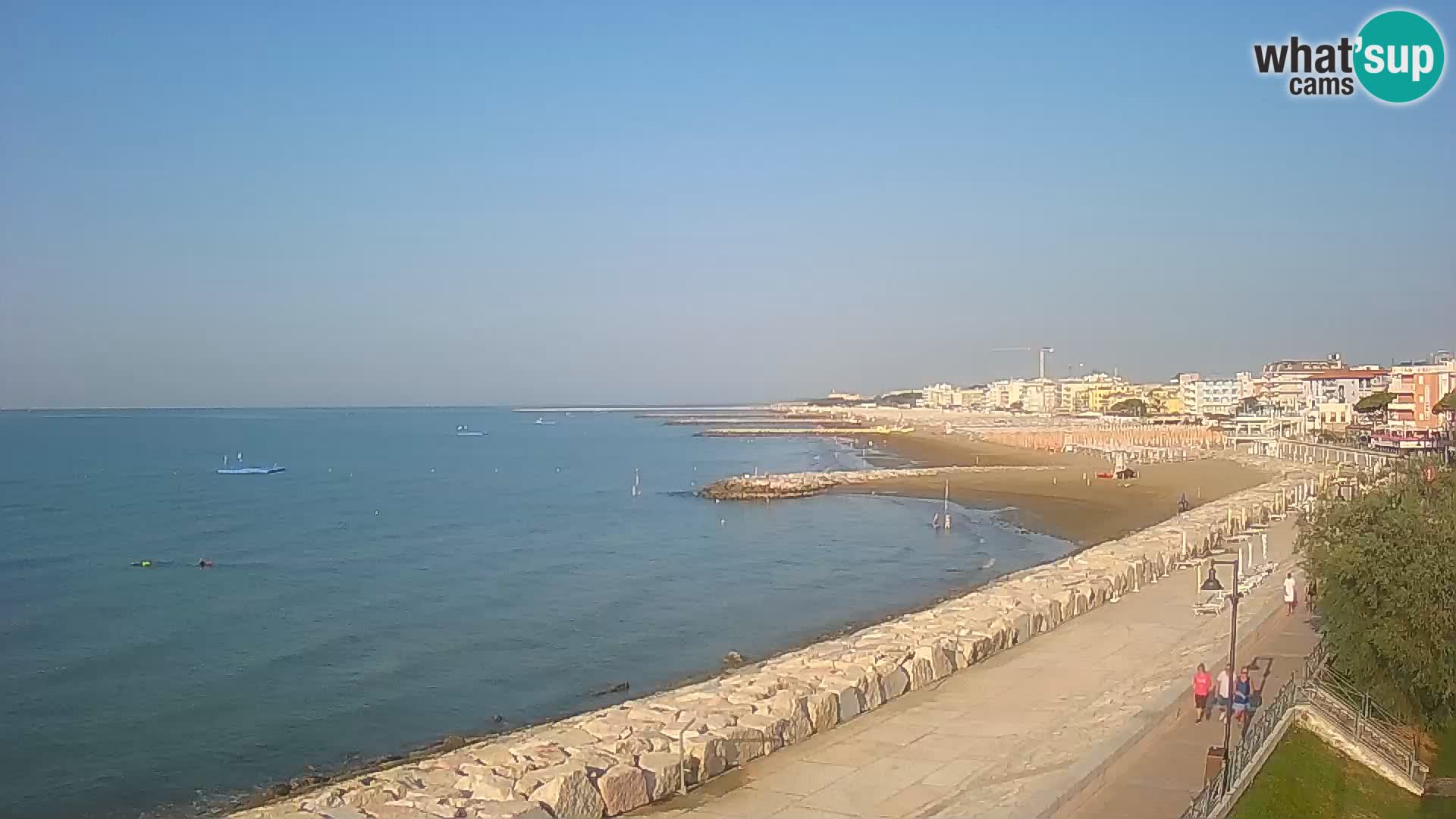 Webcam Caorle Ponente – Vista desde Marinai di Caorle