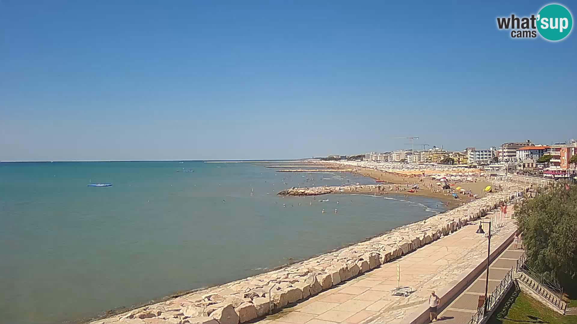 Webcam Caorle Ponente – panorama dall’ASS. Marinai di Caorle