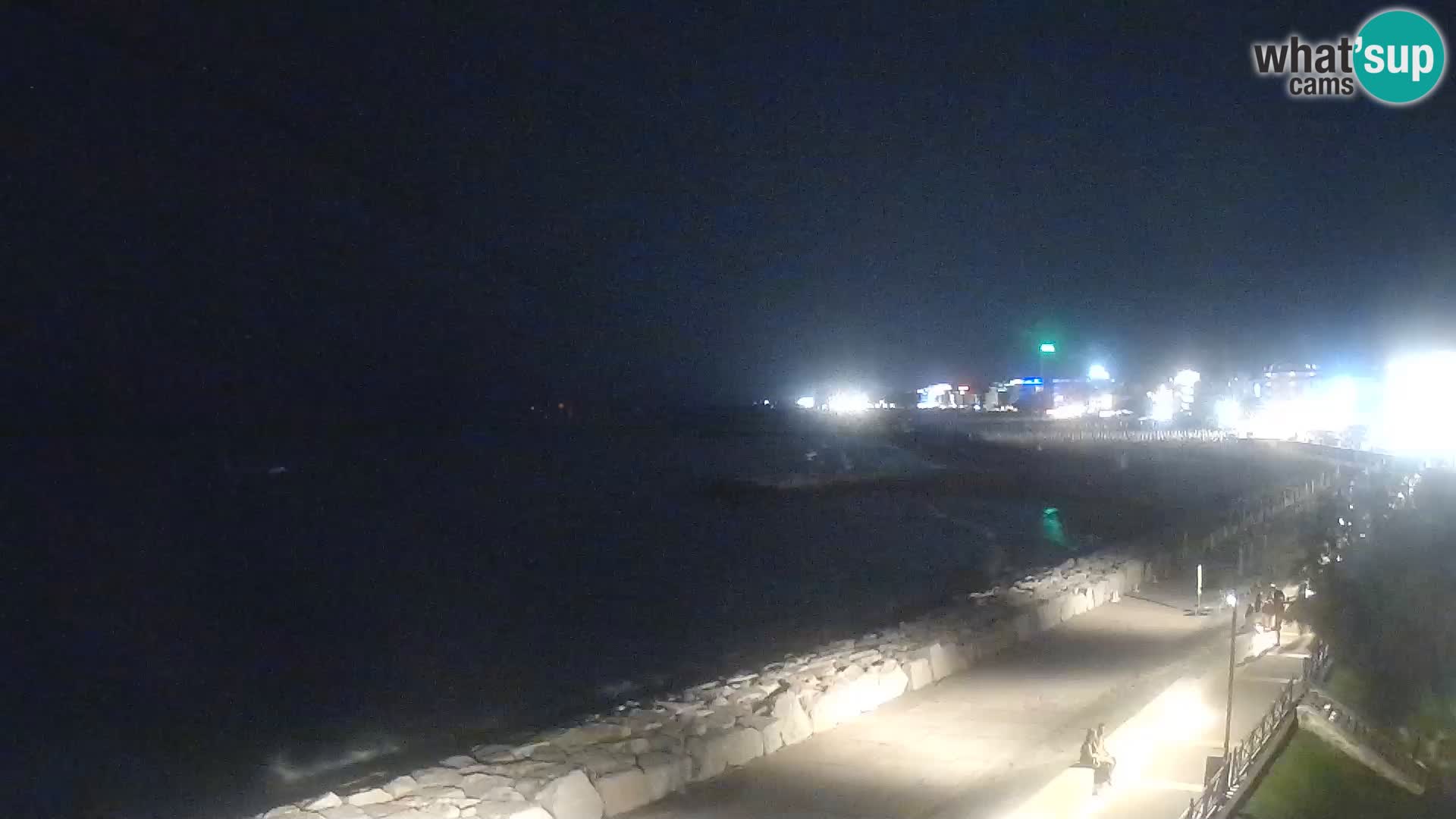 Webcam Caorle Ponente – Vue depuis les Marinai di Caorle