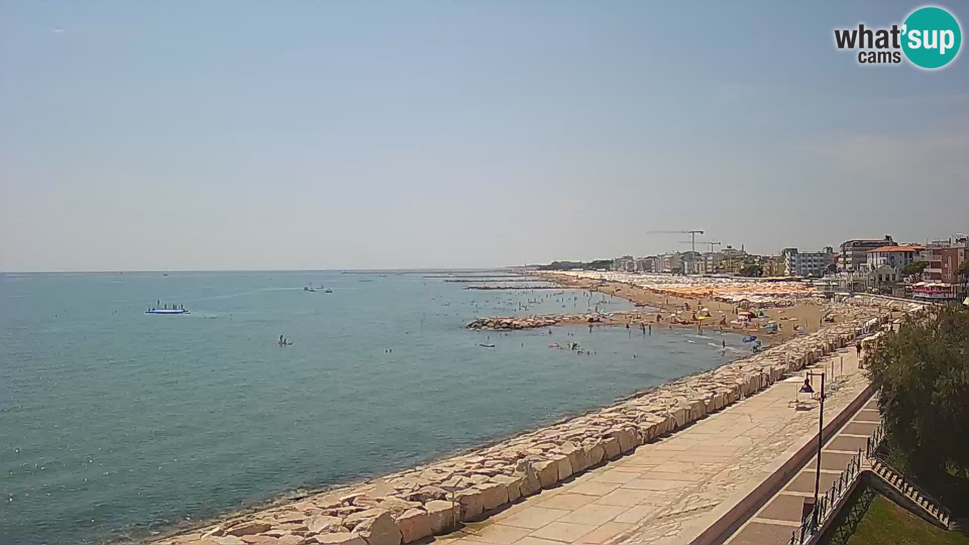 Webcam Caorle Ponente – View from Marinai di Caorle
