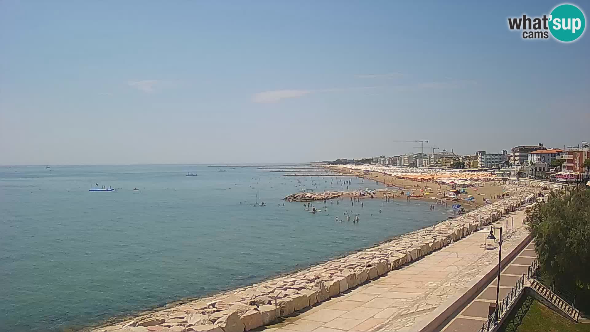 Webcam Caorle Ponente – Vista desde Marinai di Caorle