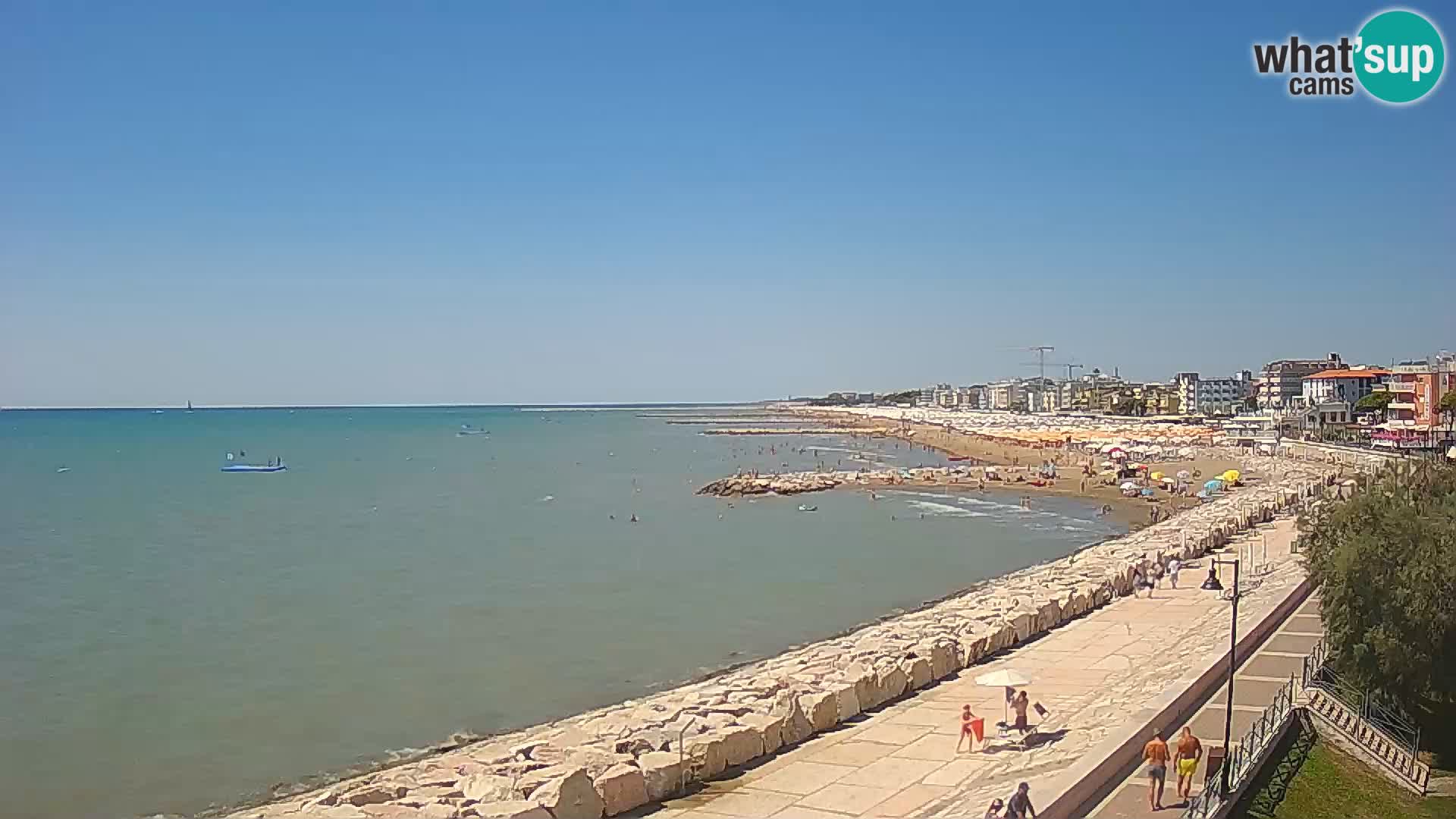 Webcam Caorle Ponente – View from Marinai di Caorle