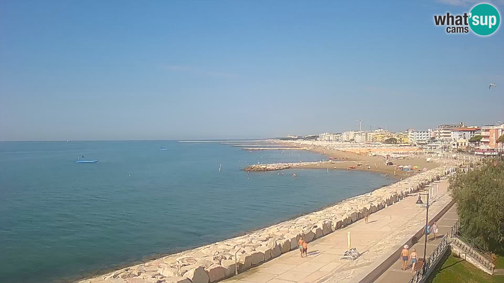 Webcam Caorle Ponente – View from Marinai di Caorle