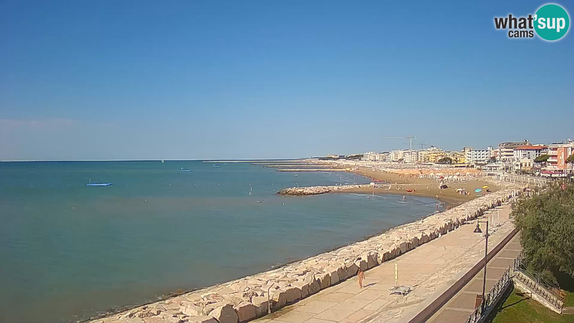 Kamera Caorle Ponente – Pogled iz “Marinai di Caorle”