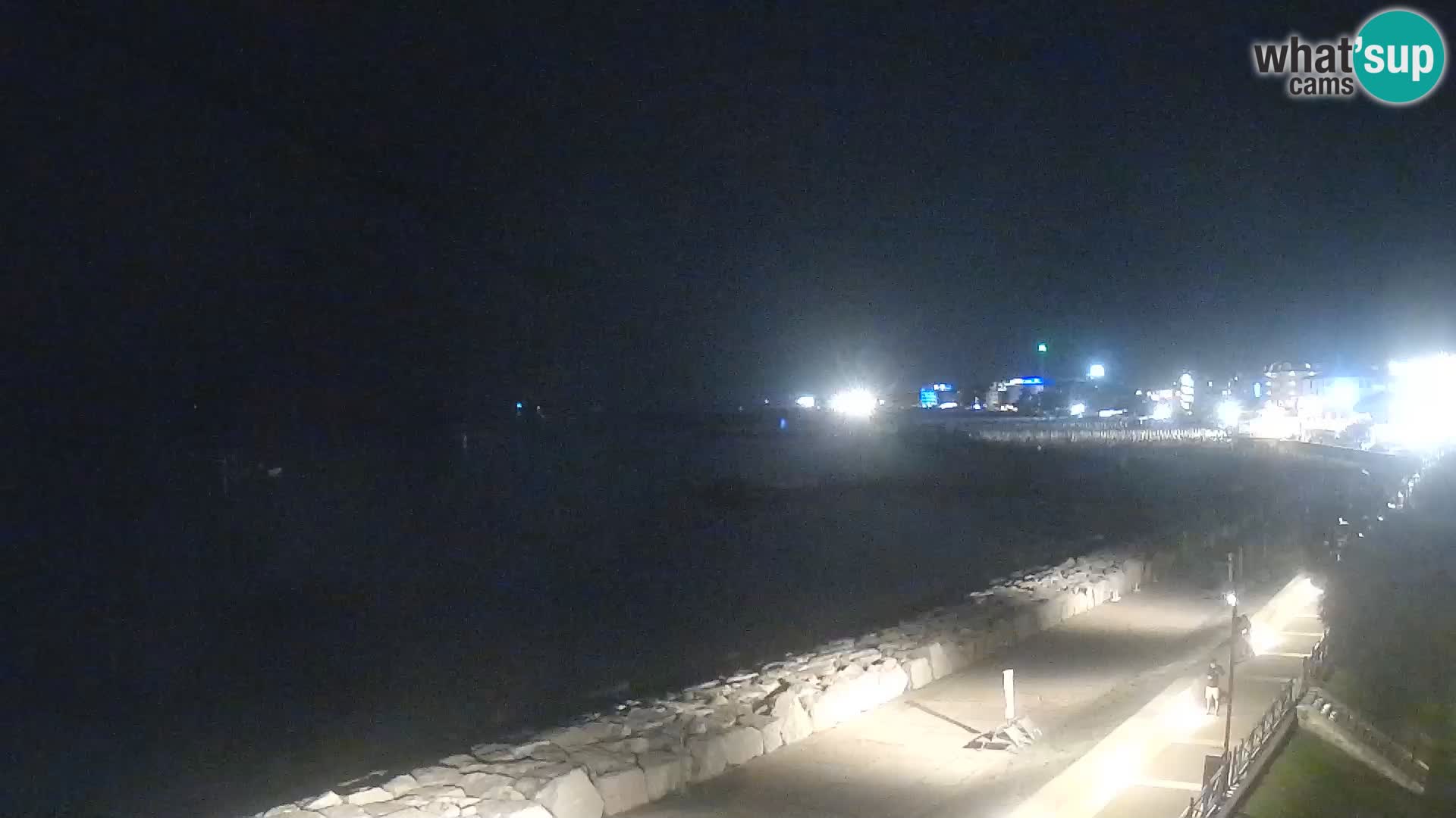 Webcam Caorle Ponente – Blick von Marinai di Caorle