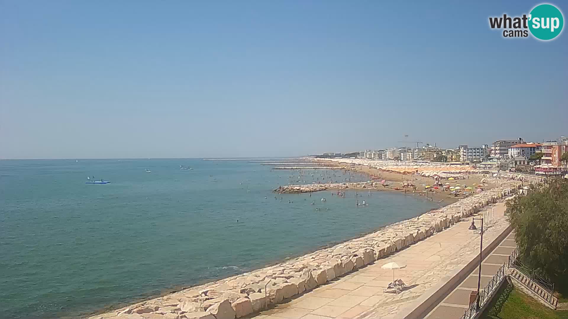 Webcam Caorle Ponente – panorama dall’ASS. Marinai di Caorle