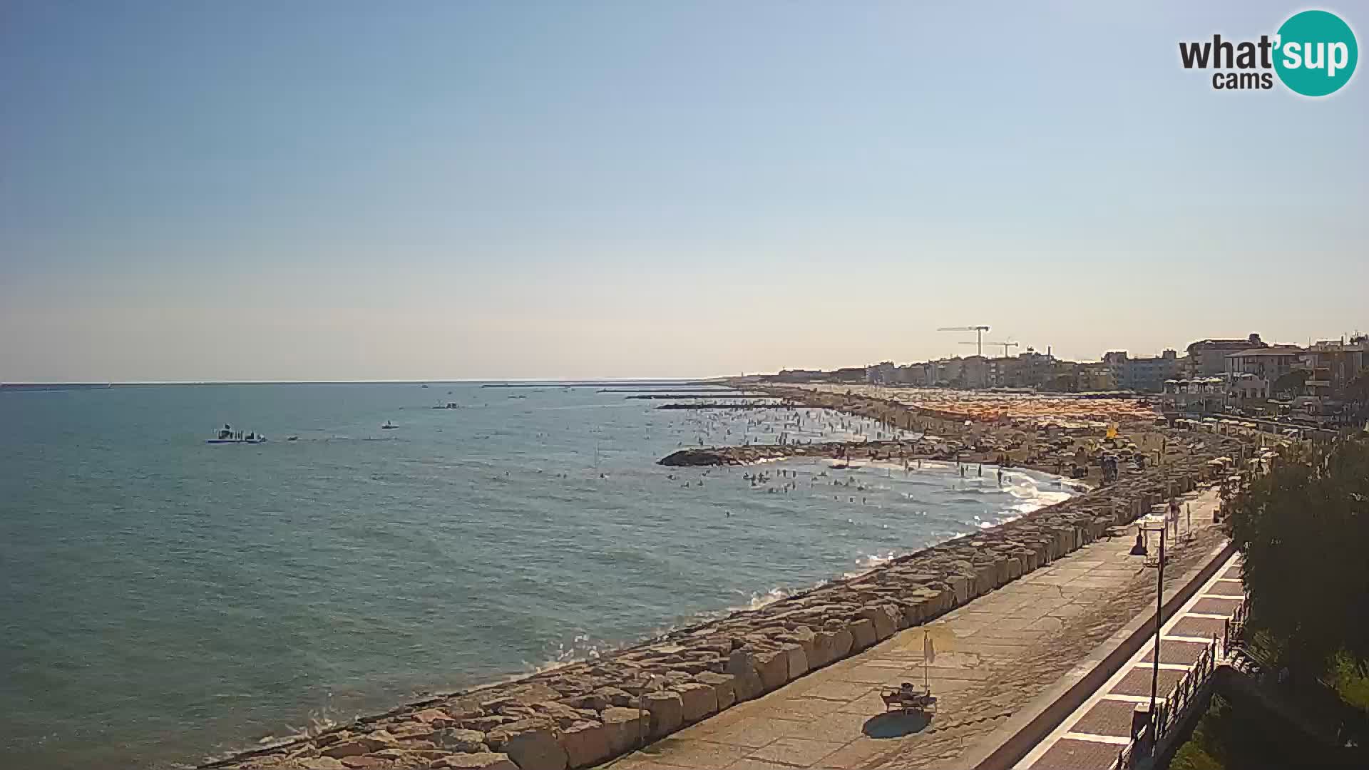 Webcam Caorle Ponente – panorama dall’ASS. Marinai di Caorle