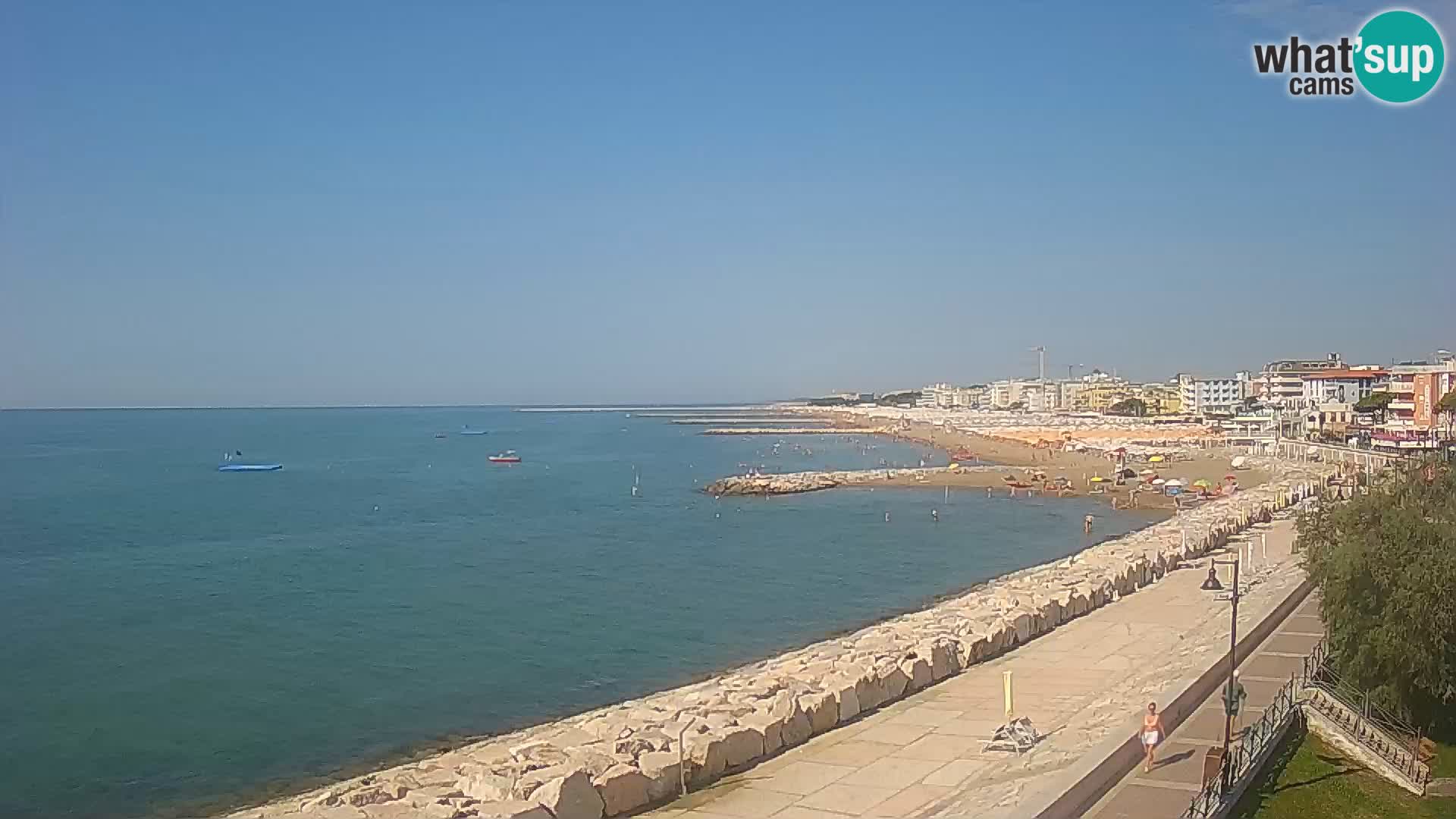 Webcam Caorle Ponente – panorama dall’ASS. Marinai di Caorle