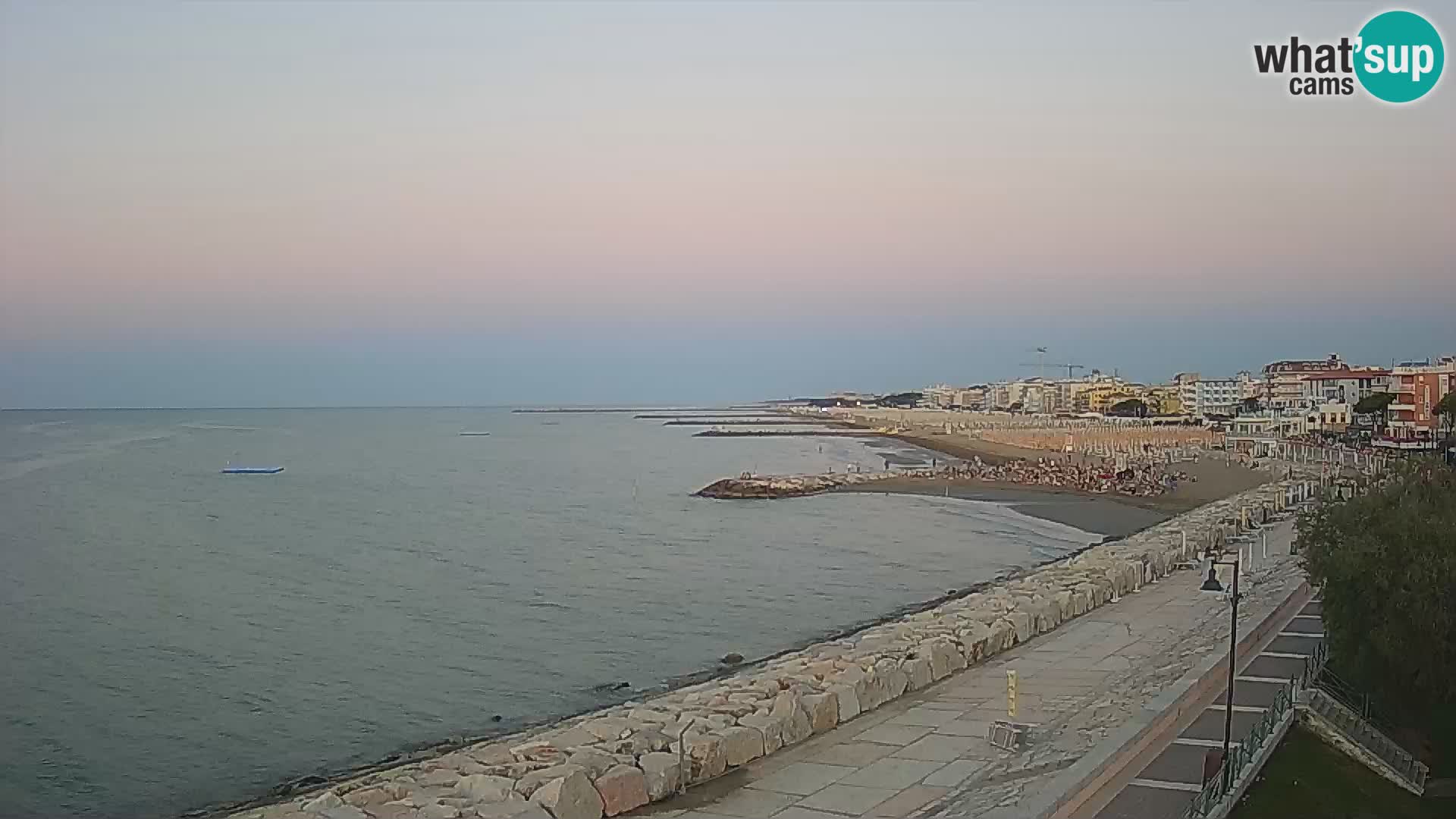 Webcam Caorle Ponente – panorama dall’ASS. Marinai di Caorle