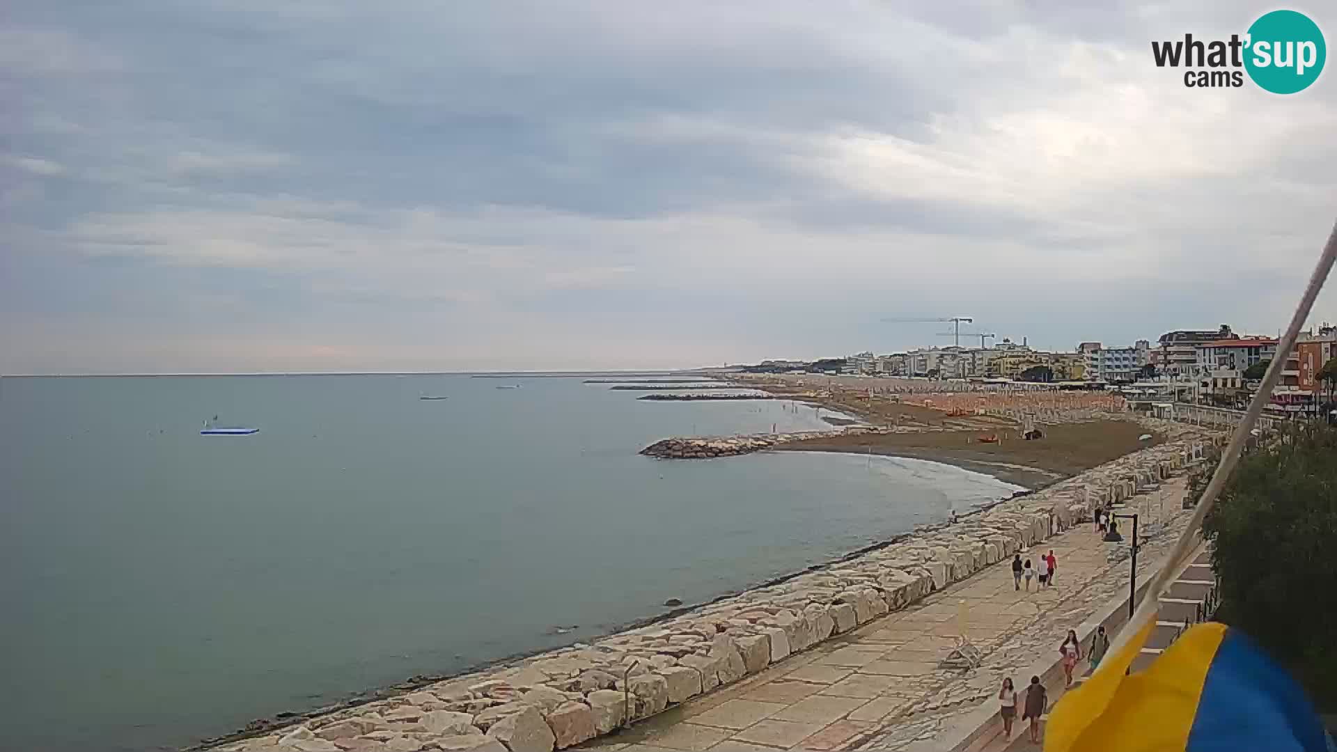 Webcam Caorle Ponente – View from Marinai di Caorle