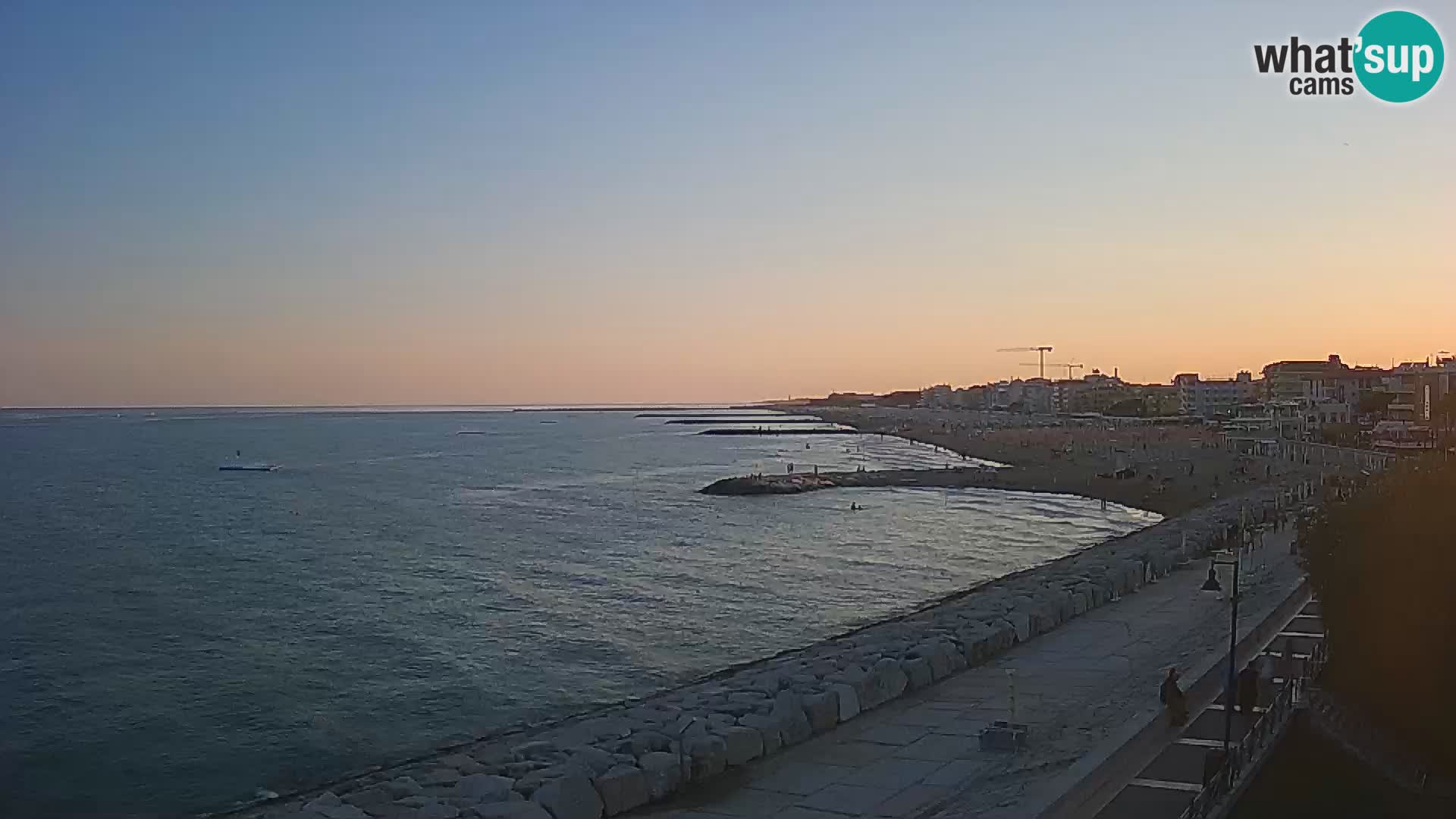 Kamera Caorle Ponente – Pogled iz “Marinai di Caorle”