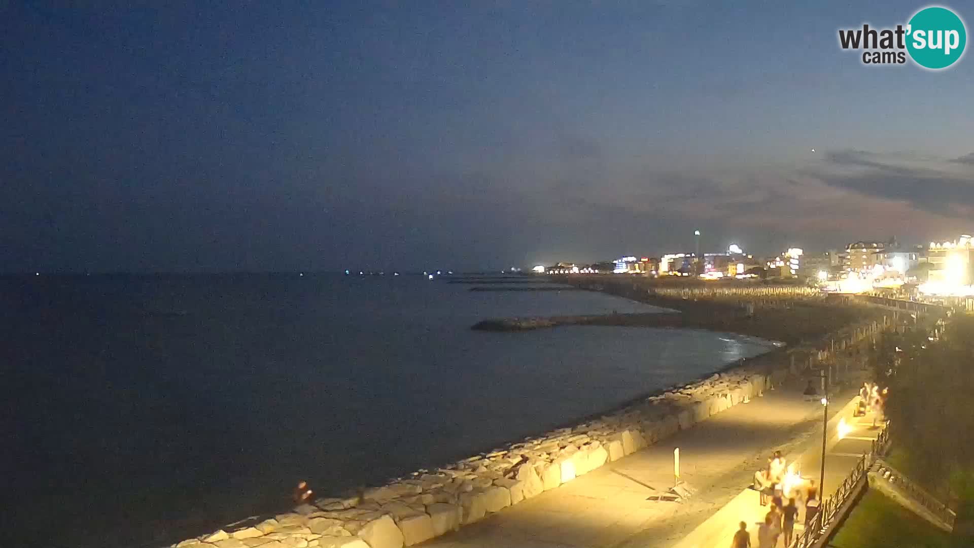 Webcam Caorle Ponente – View from Marinai di Caorle