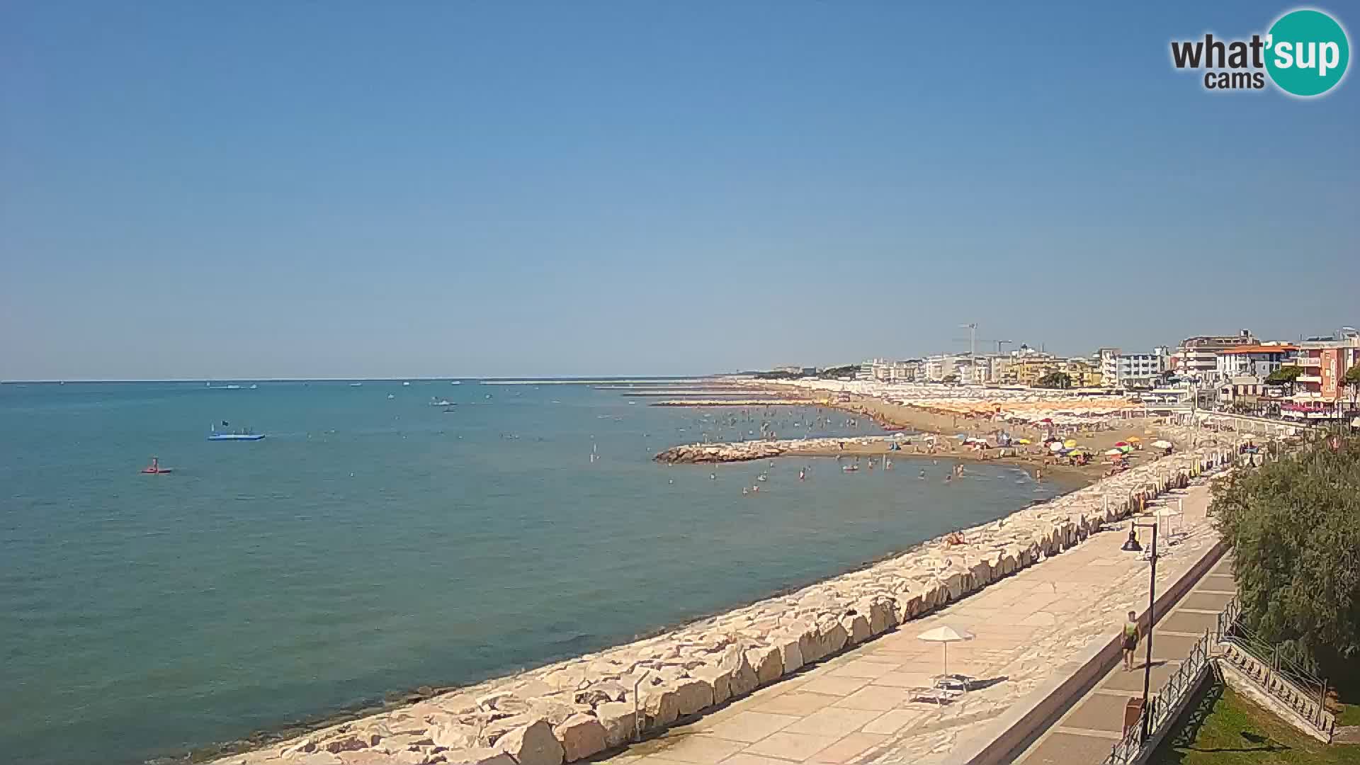 Kamera Caorle Ponente – Pogled iz “Marinai di Caorle”