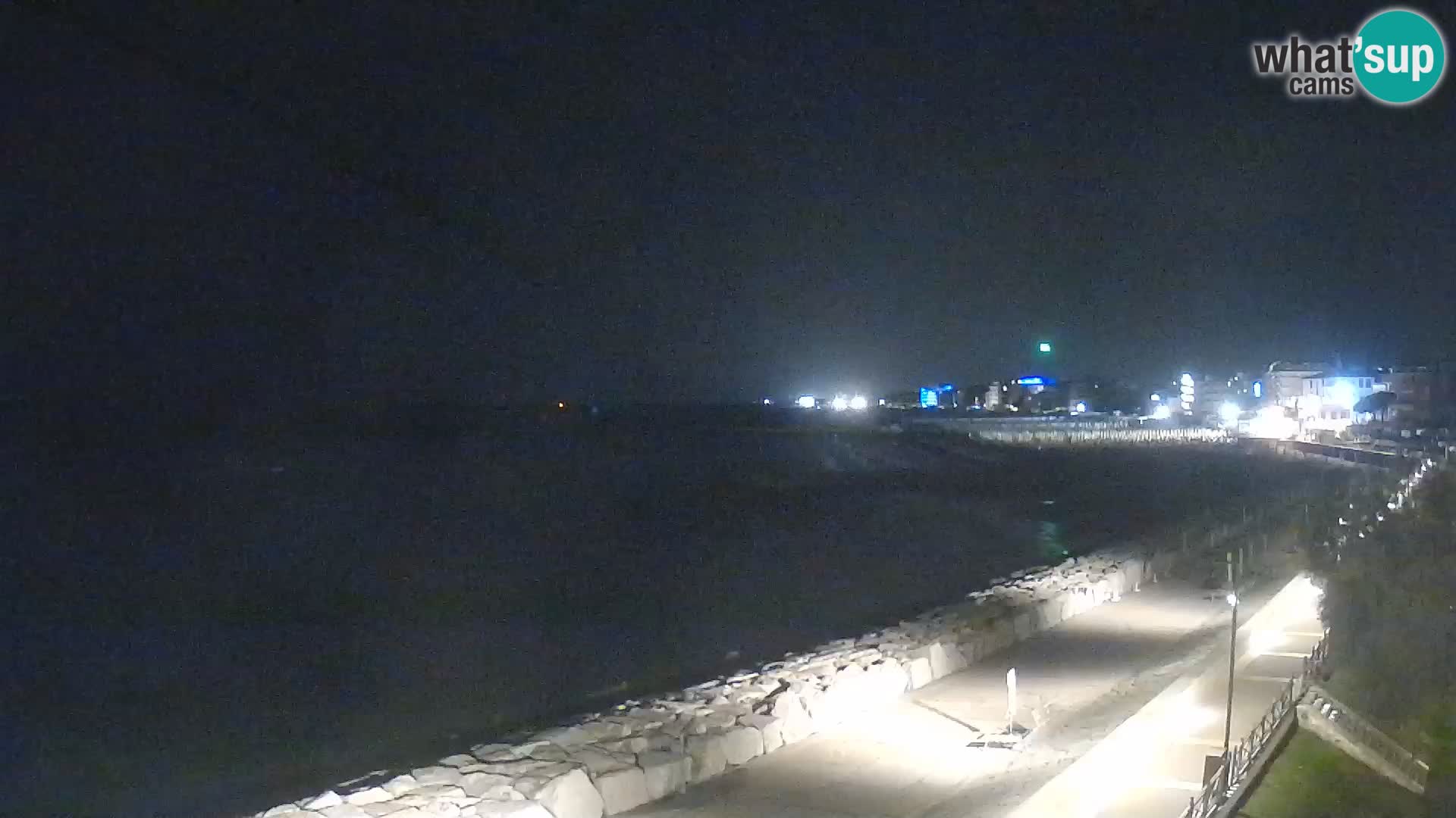 Webcam Caorle Ponente – Blick von Marinai di Caorle