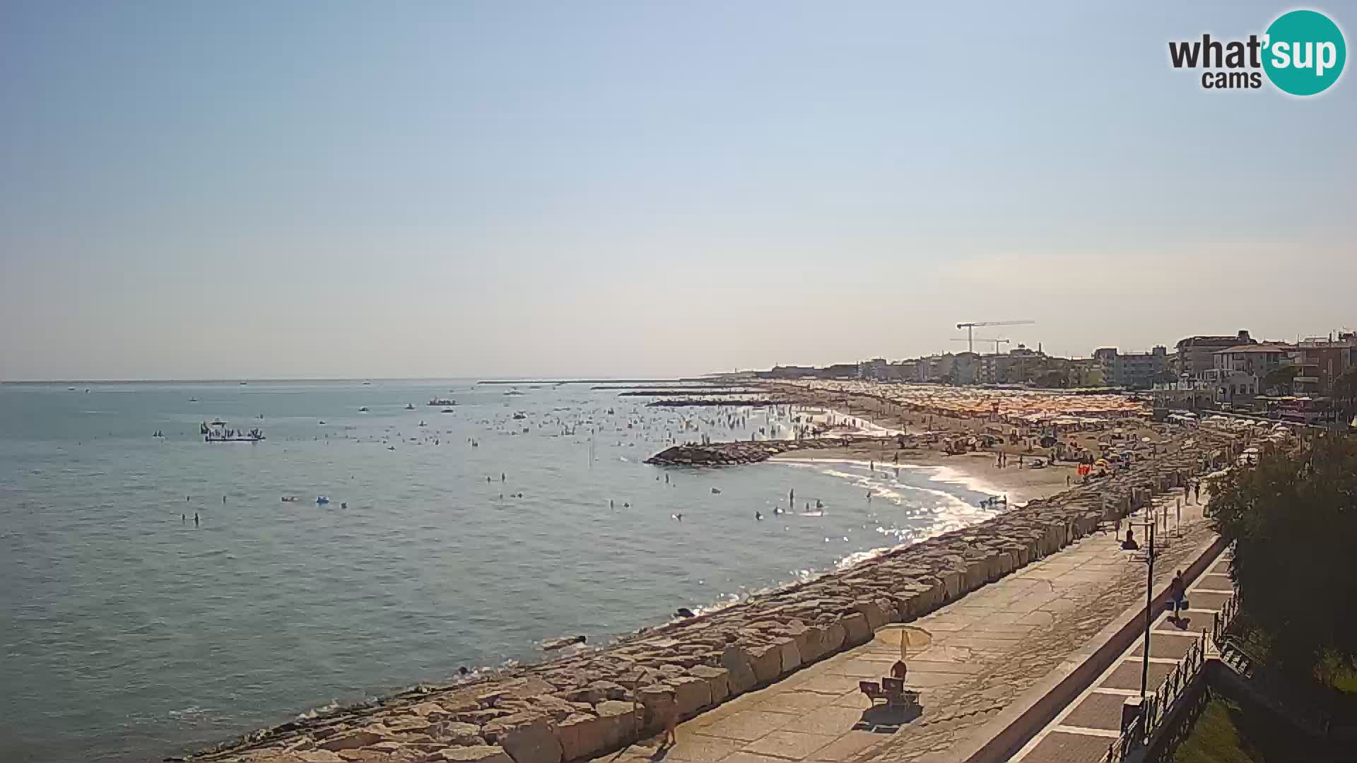 Kamera Caorle Ponente – Pogled iz “Marinai di Caorle”